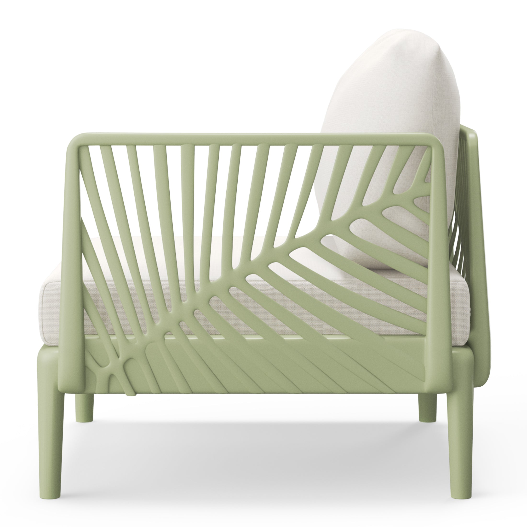 Polyform Deep Seating Right Arm Chair with Cushions Seahawk Designs Patio Chairs