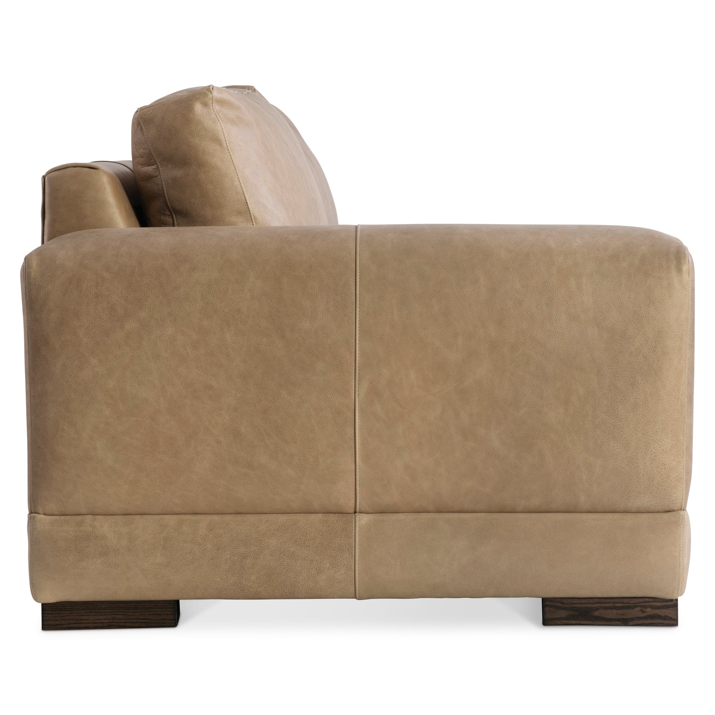 Lars Leather Left Arm Loveseat