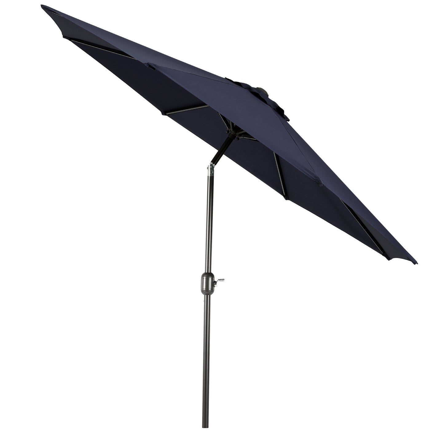 Kona 9 ft. Umbrella with Tilt and Crank Navy Blue Seahawk Designs Patio Umbrellas