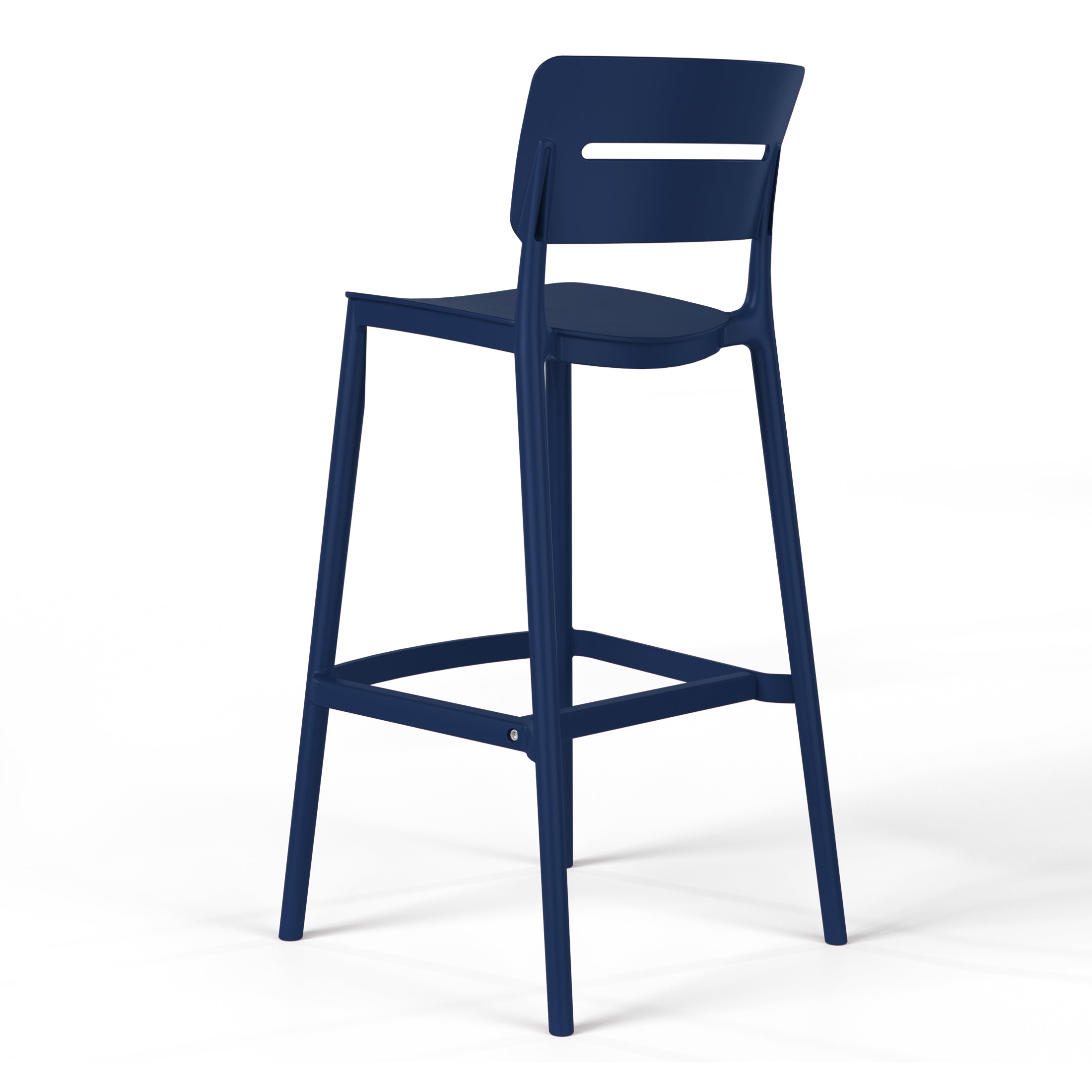 Polyform 29.5" Bar Stool (Set of 2) Seahawk Designs Patio Bar & Counter Stools