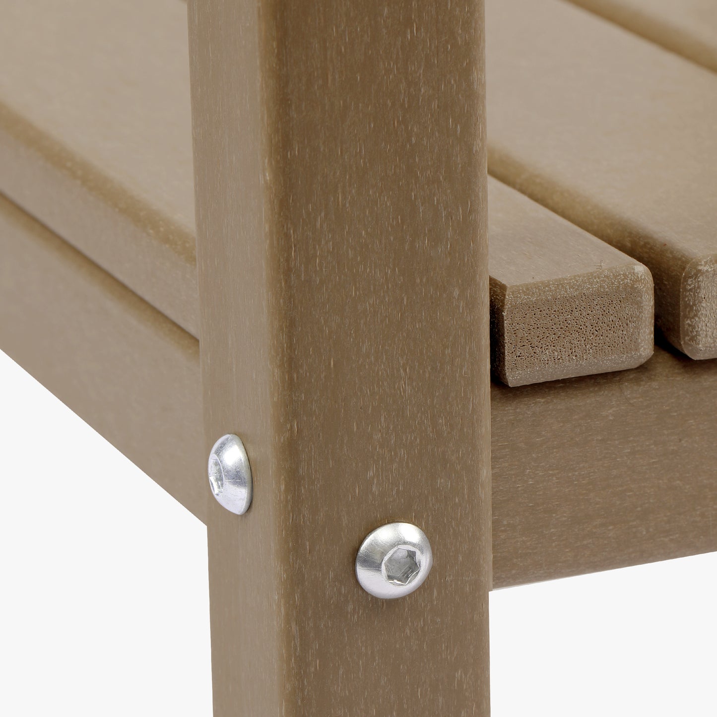 Tuscany All-Weather Outdoor Two Shelf Side Table (36" High) Seahawk Designs Patio Side Tables
