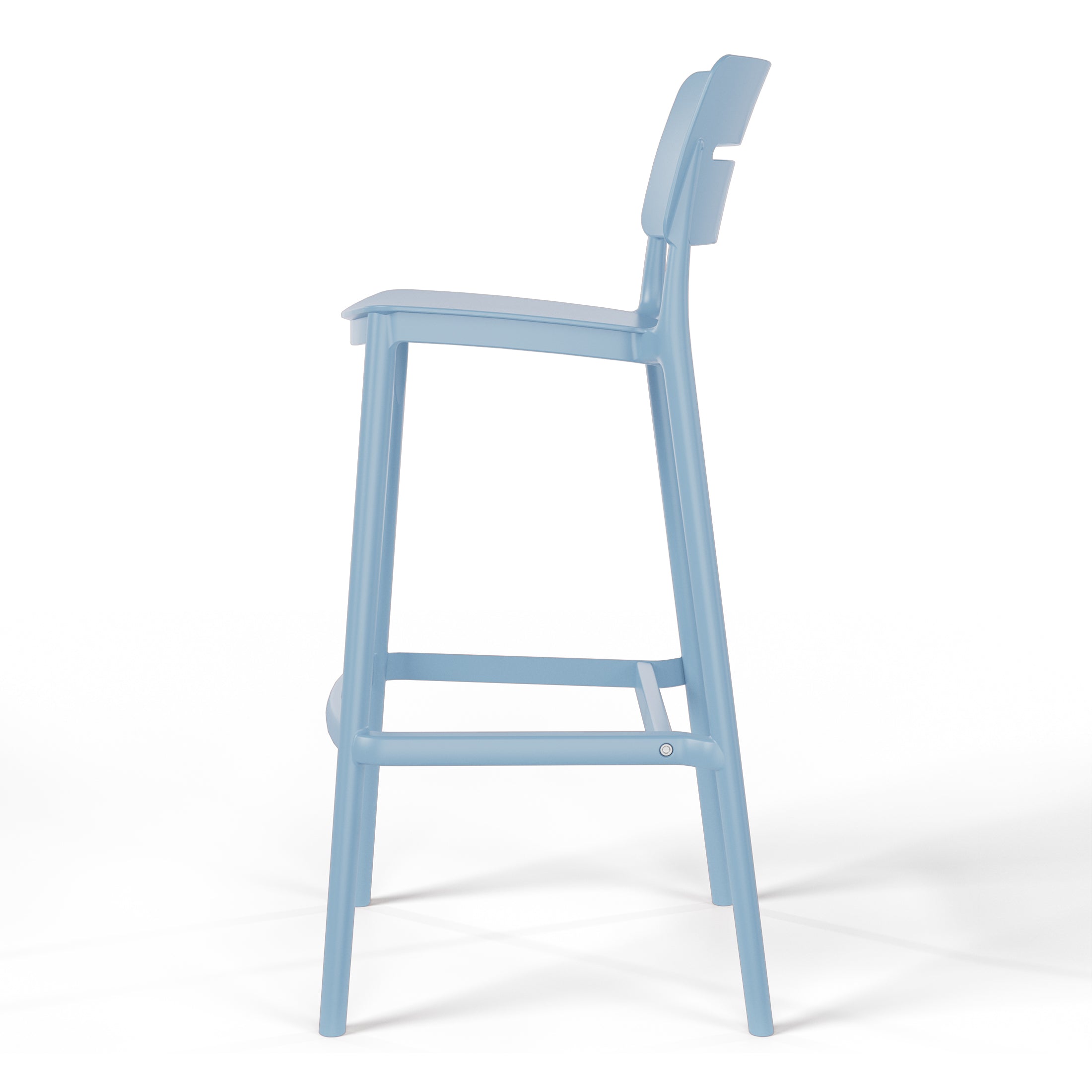 Polyform 29.5" Bar Stool (Set of 2) Seahawk Designs Patio Bar & Counter Stools