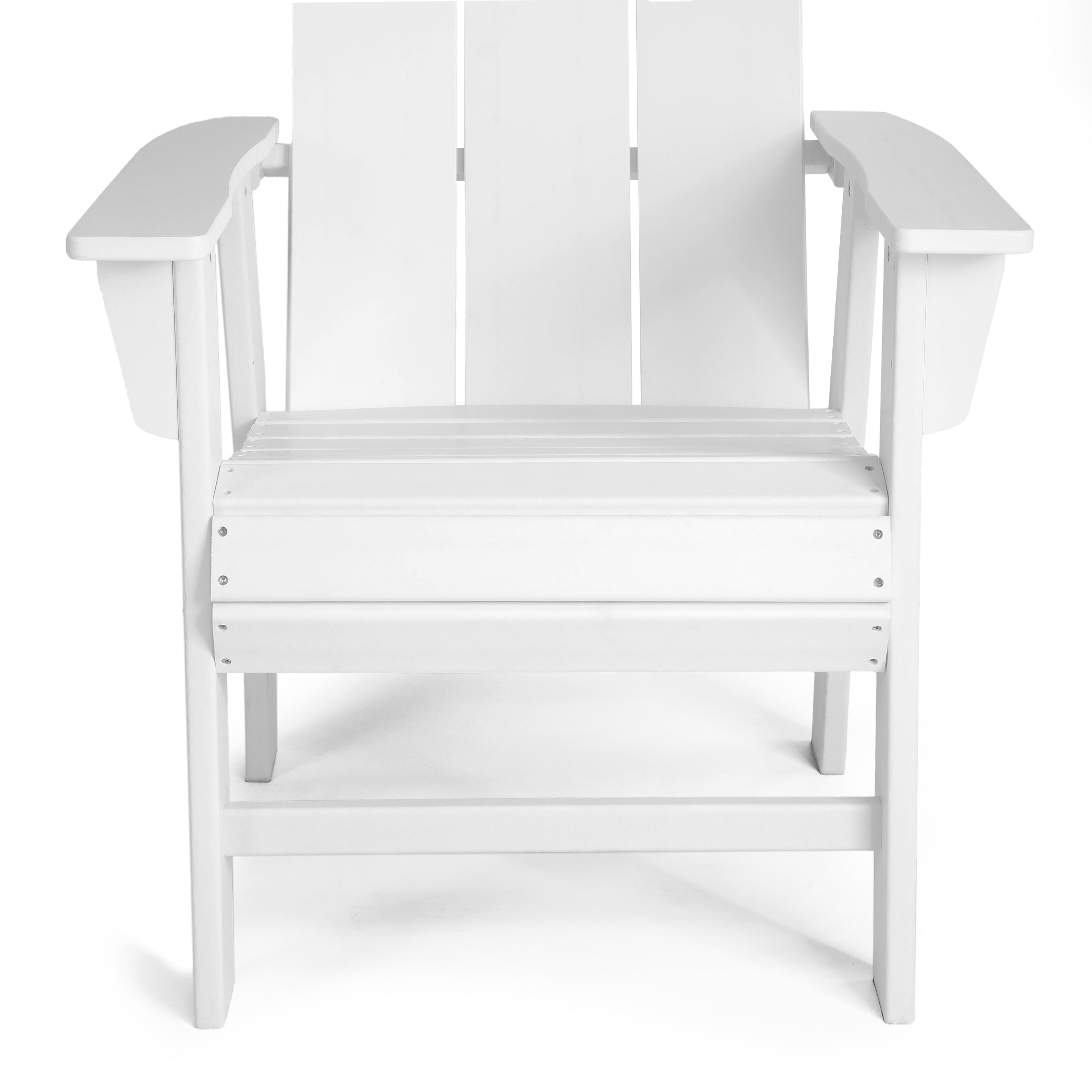 Malibu Modern All-Weather Outdoor Contoured Adirondack Dining Chair Seahawk Designs Patio Dining Chairs