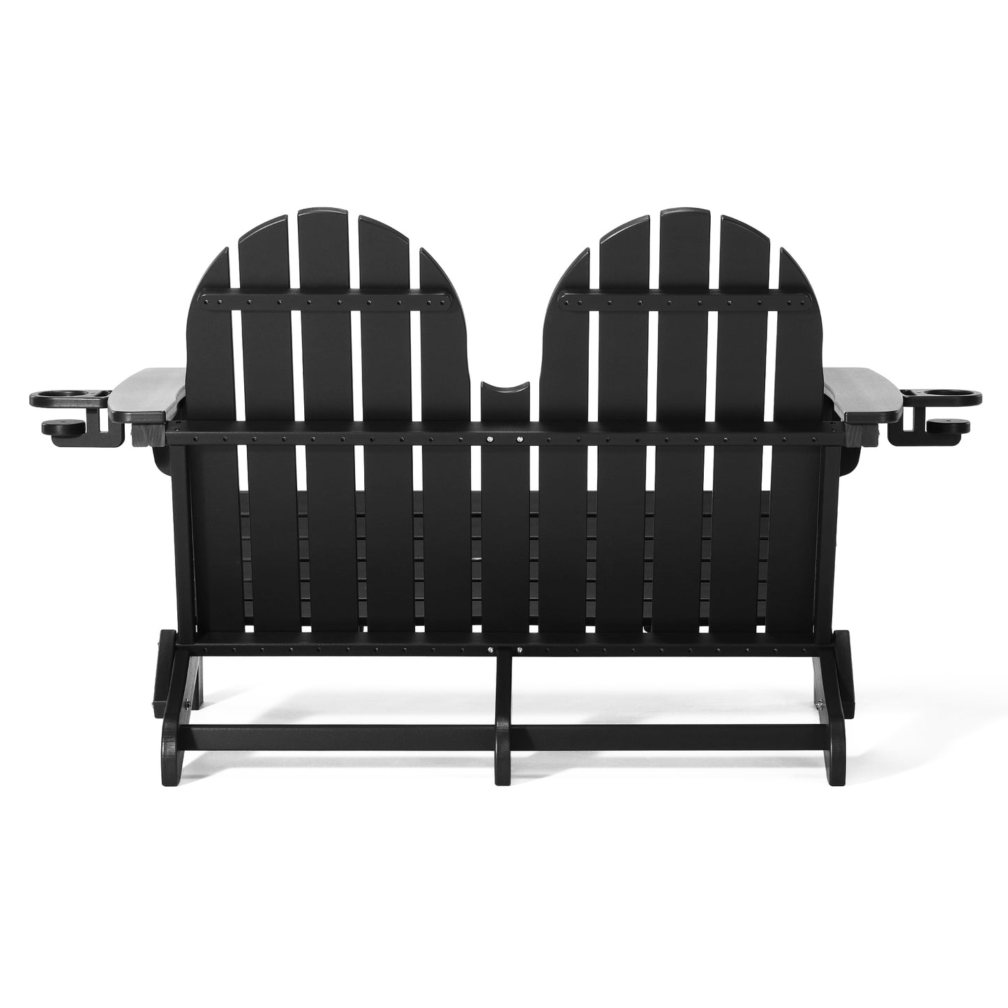 Magnolia Adirondack 49" Folding Bench Seahawk Designs Patio Benches
