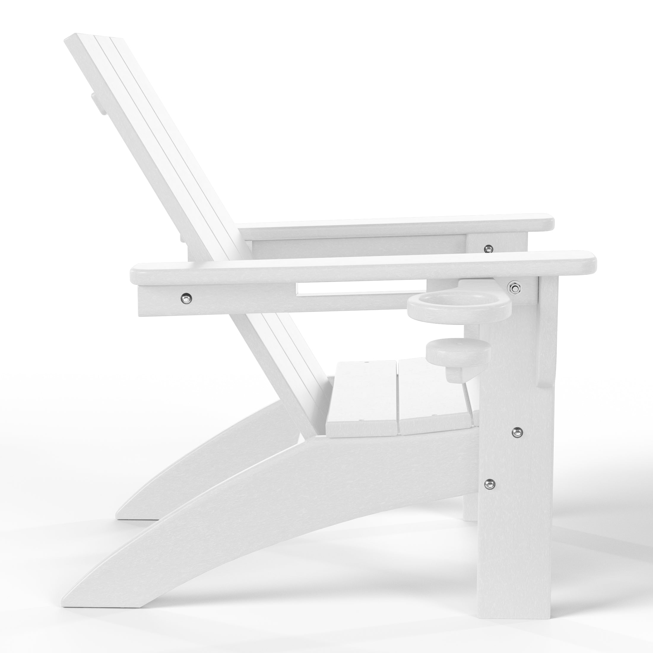 Tiny Terraces Kids Adirondack Chair with Cup Holder (Set of 2) Seahawk Designs Kids Adirondack Chairs