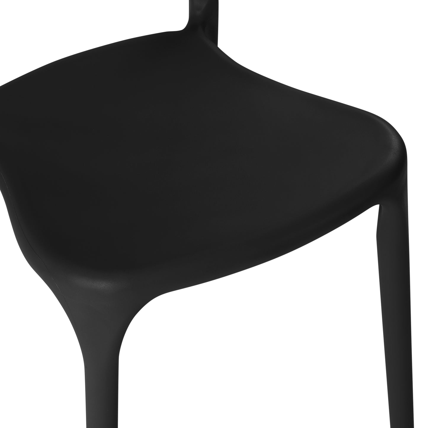 Polyform Stacking Dining Side Chair (Set of 4) Seahawk Designs Patio Dining Chairs