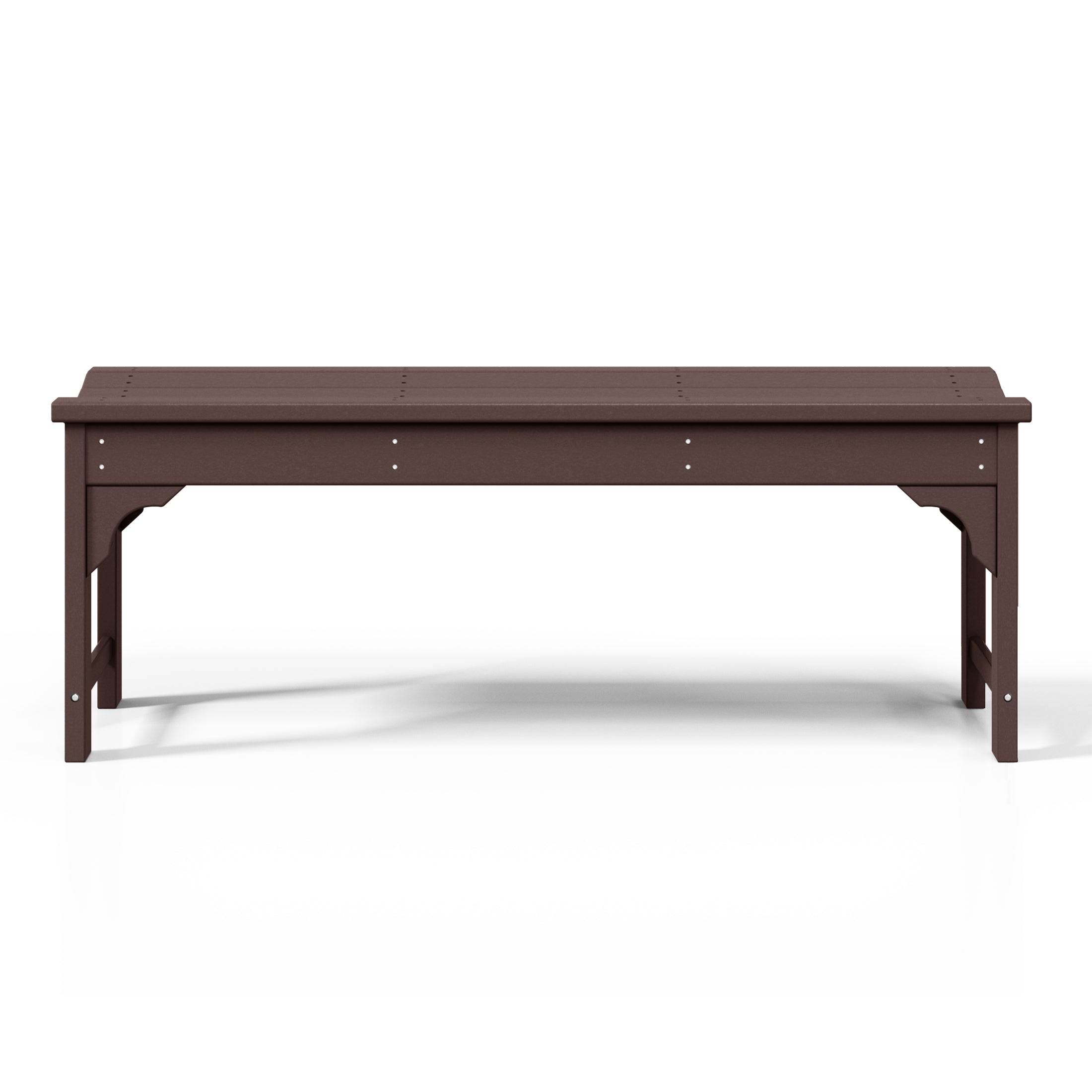 Concord All-Weather Outdoor Garden Backless Bench (46" Wide) Seahawk Designs Patio Benches