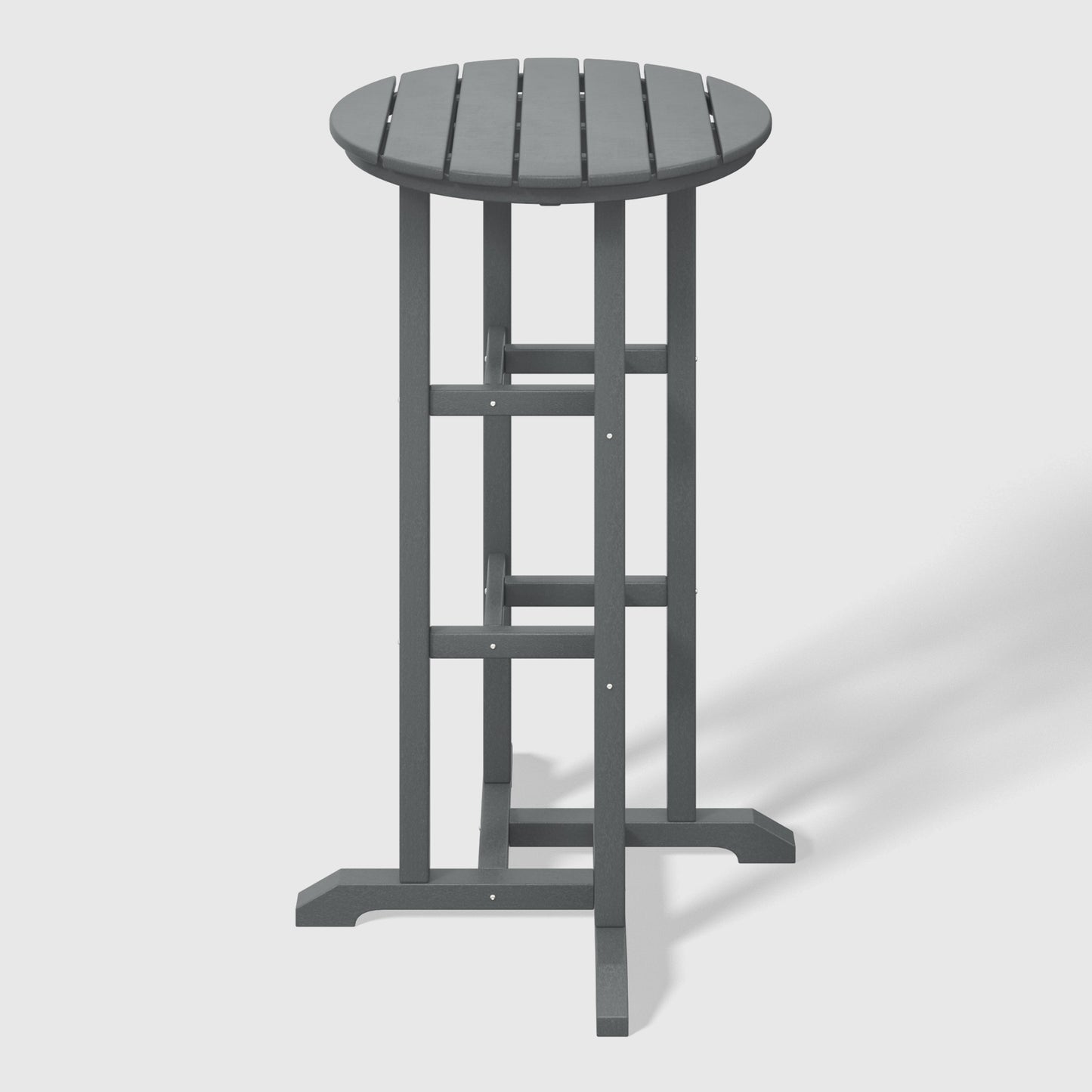 Stockholm All-Weather Outdoor Round Bar Bistro Table (42" Height) Seahawk Designs Patio Bar Tables