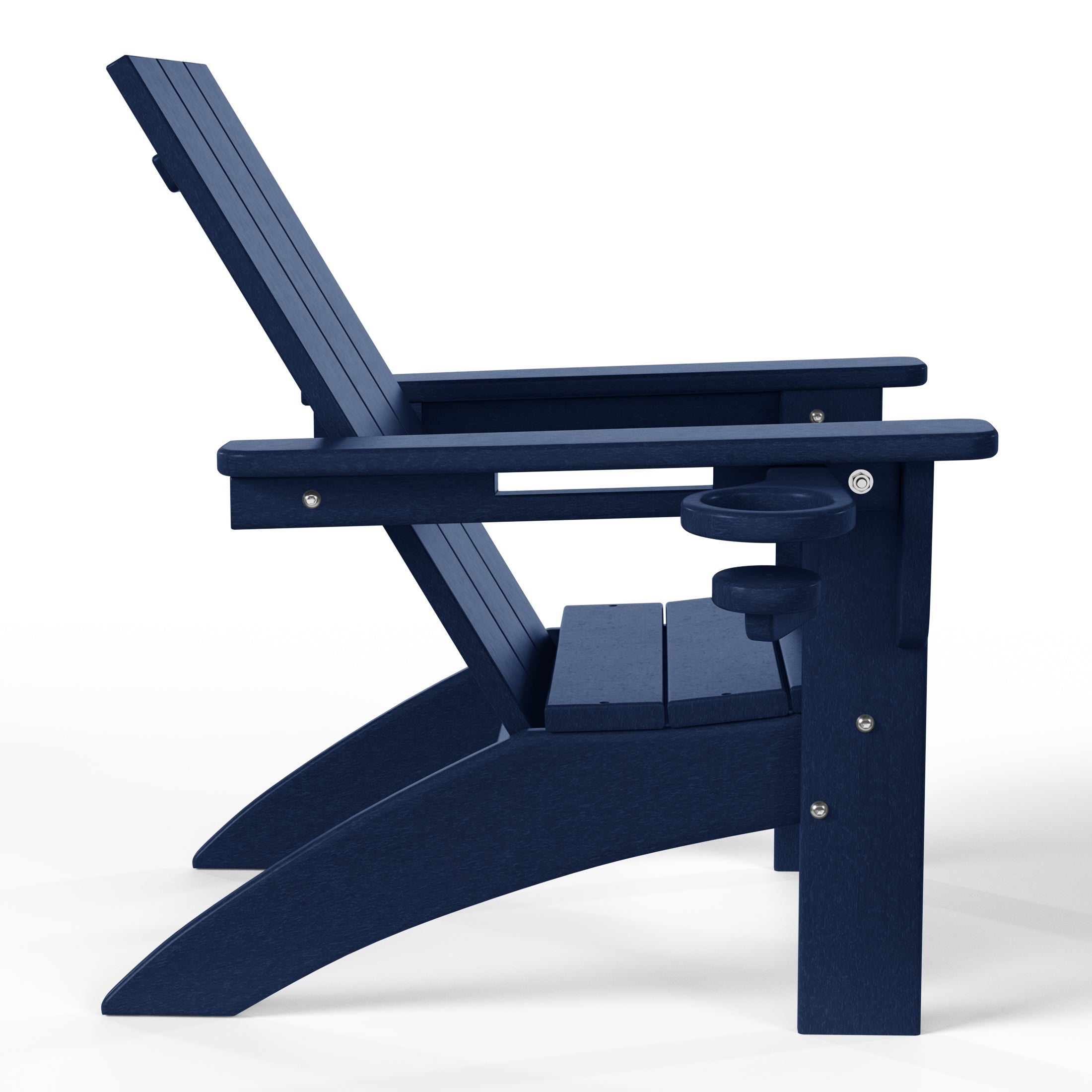 Tiny Terraces Kids Adirondack Chair with Cup Holder (Set of 2) Seahawk Designs Kids Adirondack Chairs