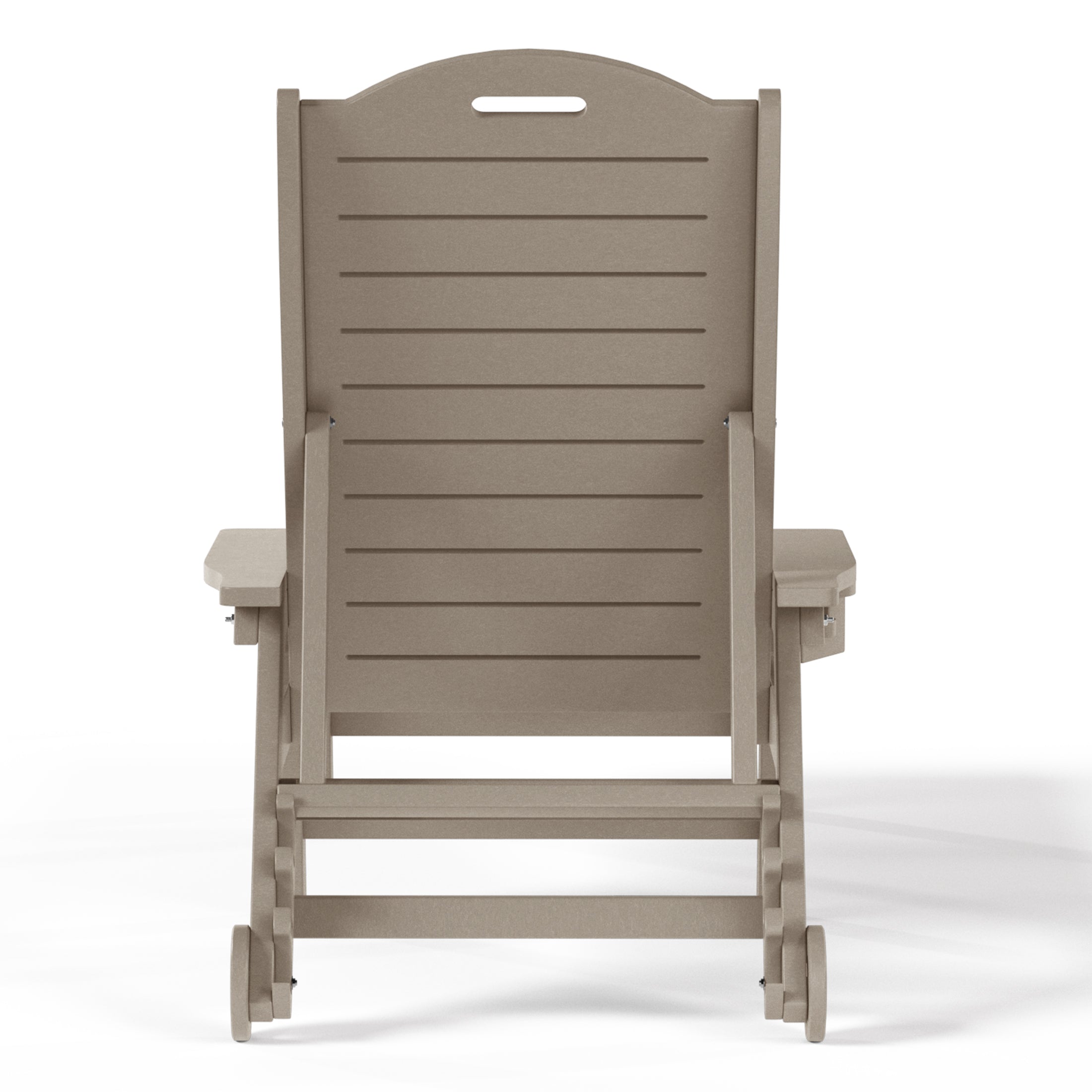 Santa Barbara Reclining Chaise Lounge with Cup Holder and Wheels Seahawk Designs Patio Chaise Lounges