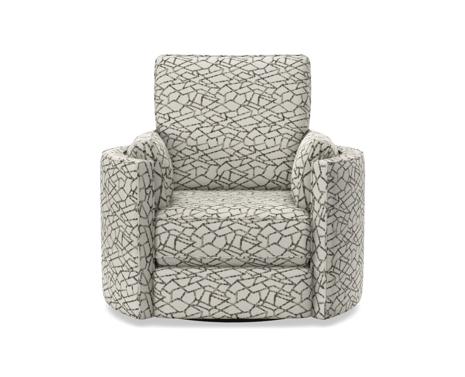 England Corey Motion Swivel Chair — Roomy Seat, Full Turn England Accent Chair