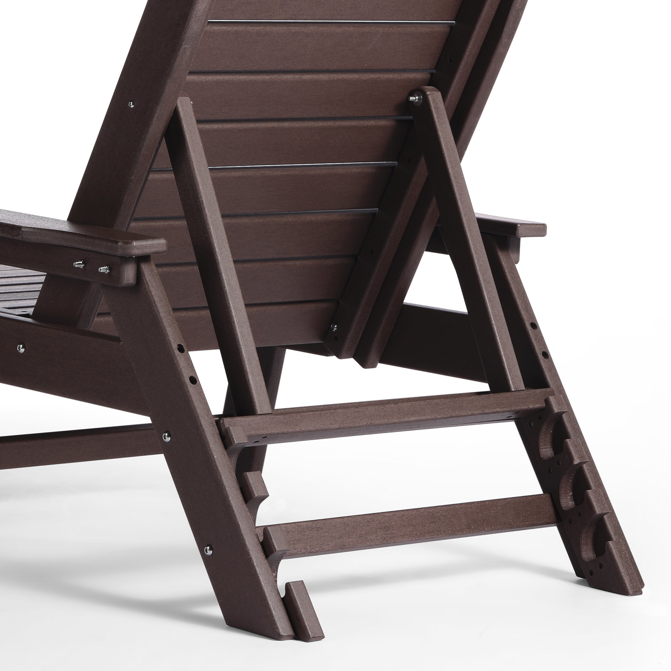 Santa Monica All-Weather Outdoor Reclining Sun Lounger with Arm Rests Seahawk Designs Patio Chaise Lounges