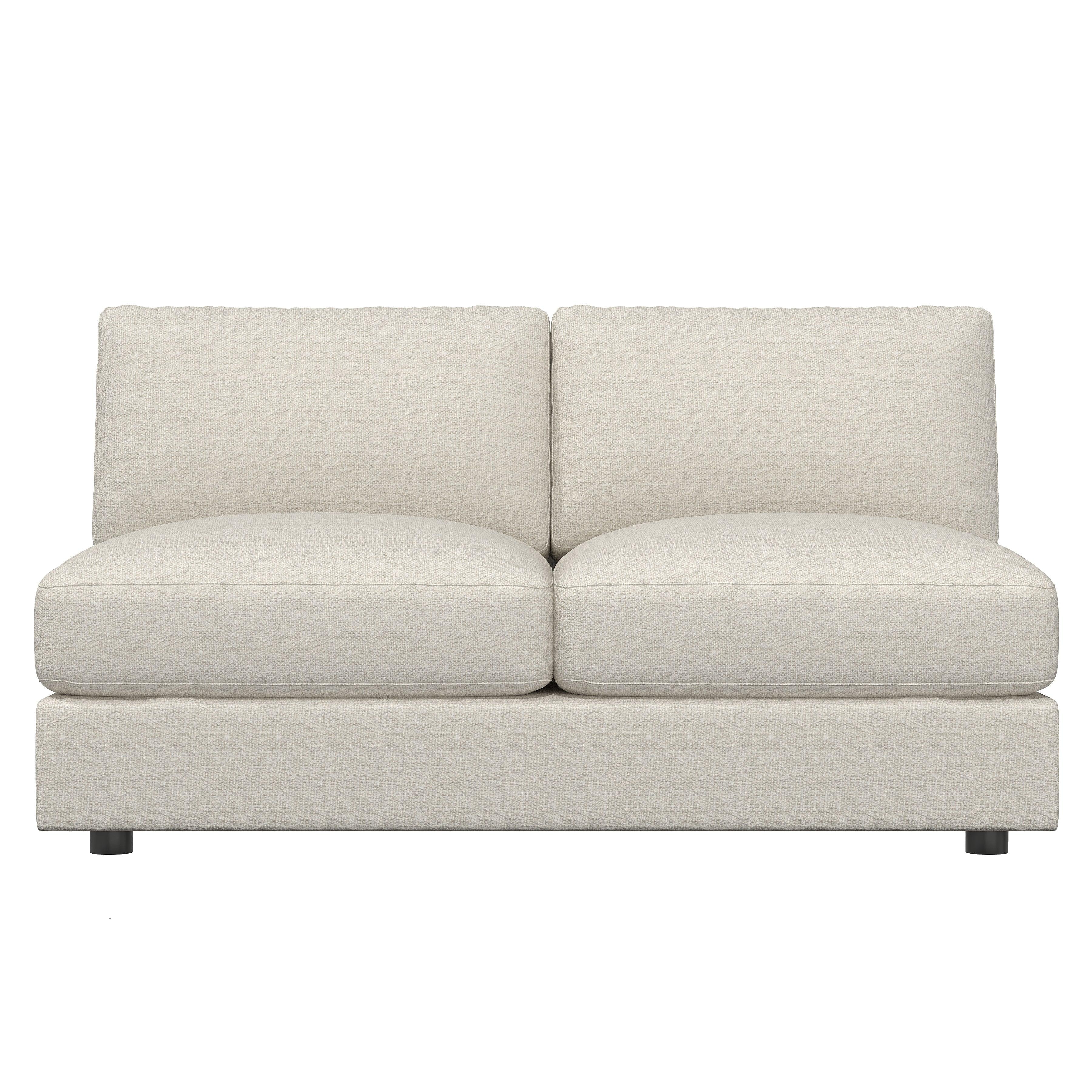 Sydney Fabric Armless Loveseat Bernhardt Living