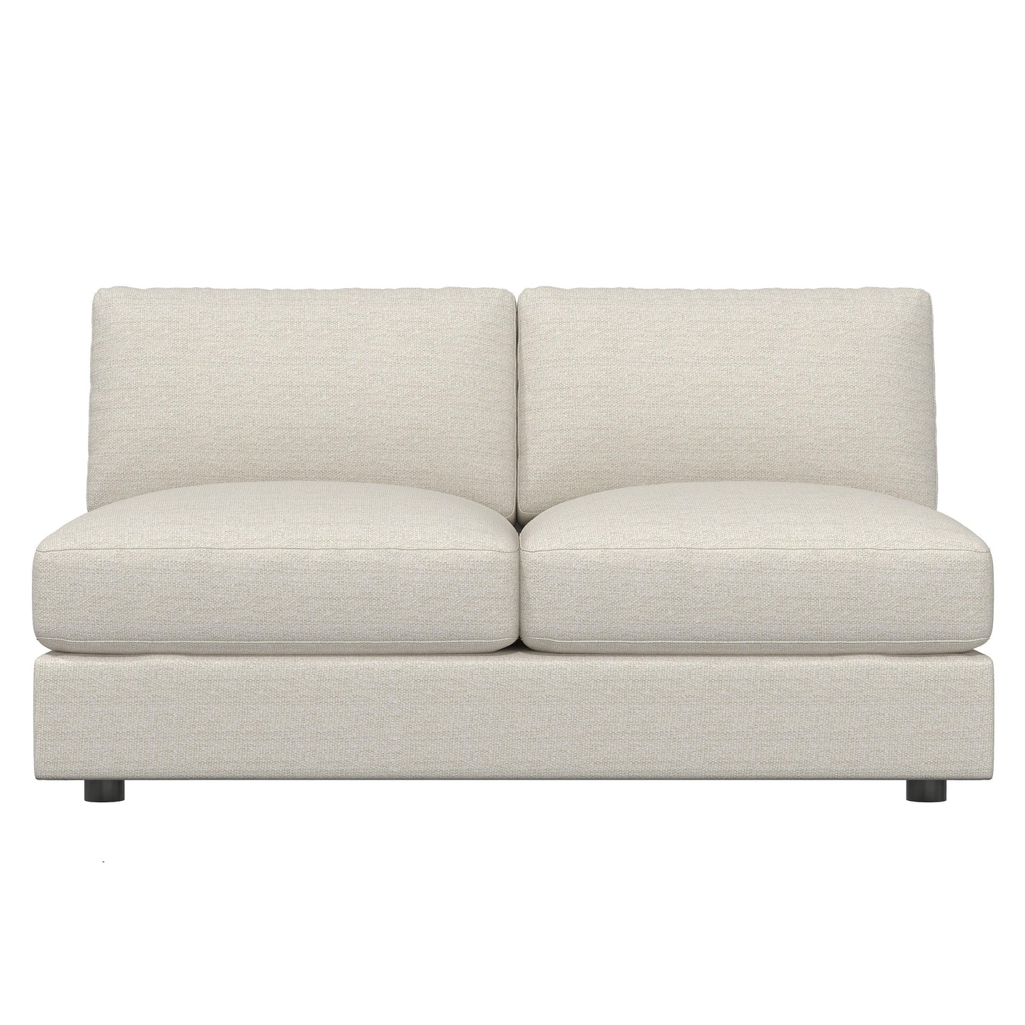 Sydney Fabric Armless Loveseat Bernhardt Living