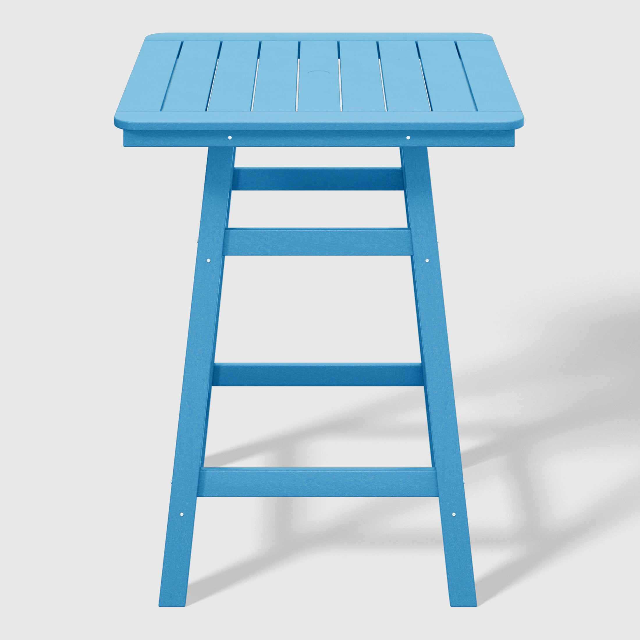 Stockholm All-Weather Outdoor Square Counter Table (31" Top) Seahawk Designs Patio Bar Tables
