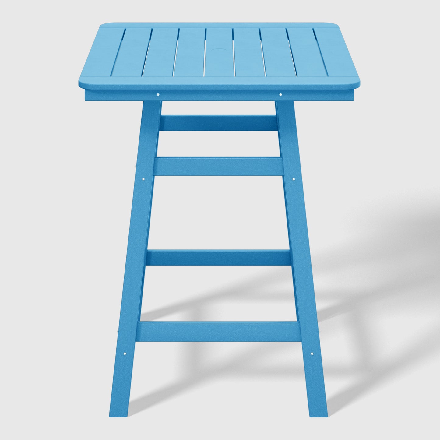 Stockholm All-Weather Outdoor Square Counter Table (31" Top) Seahawk Designs Patio Bar Tables