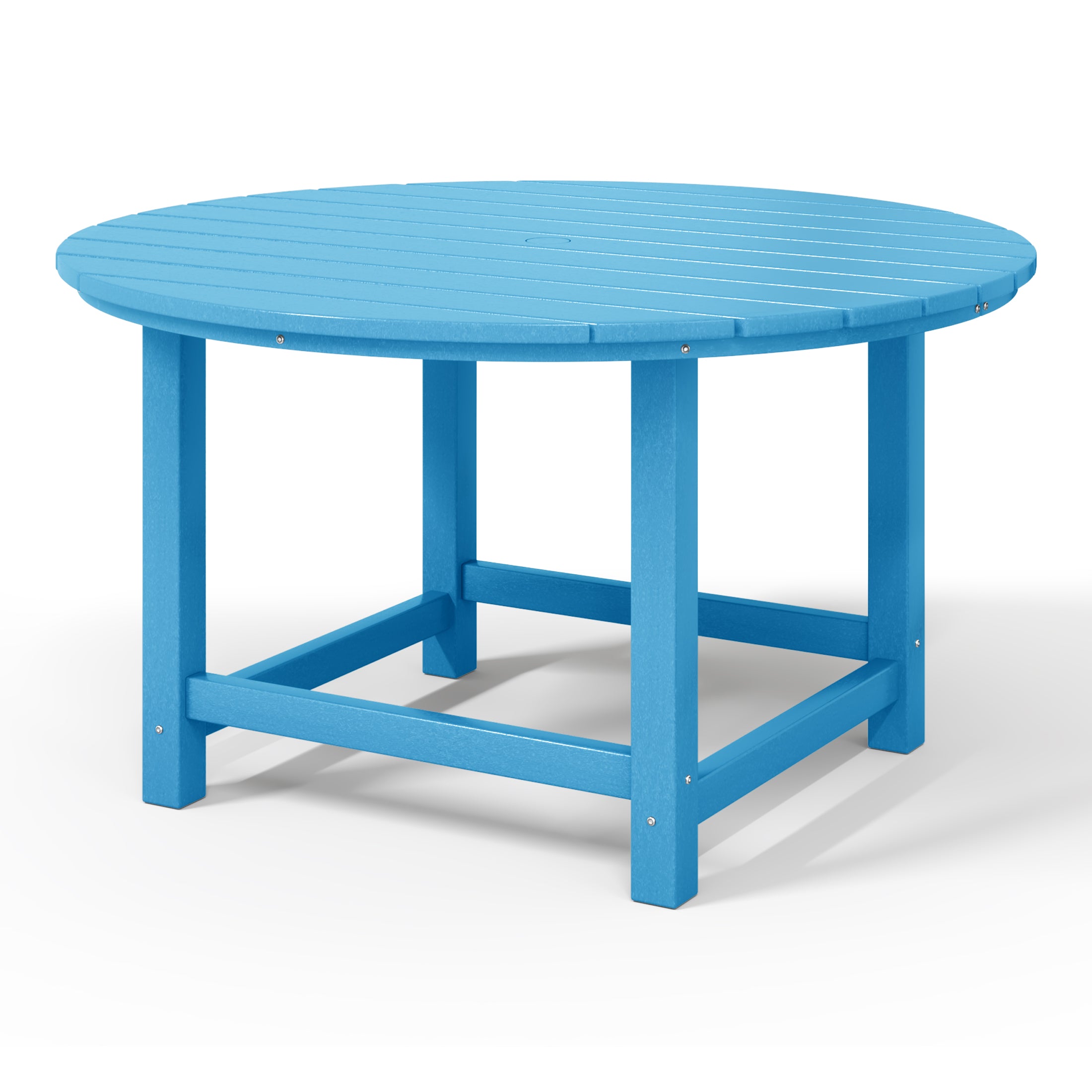 Tiny Terraces Kids' All-Weather Outdoor Round Dining Table (38" Wide) Seahawk Designs Kids Patio Dining Tables