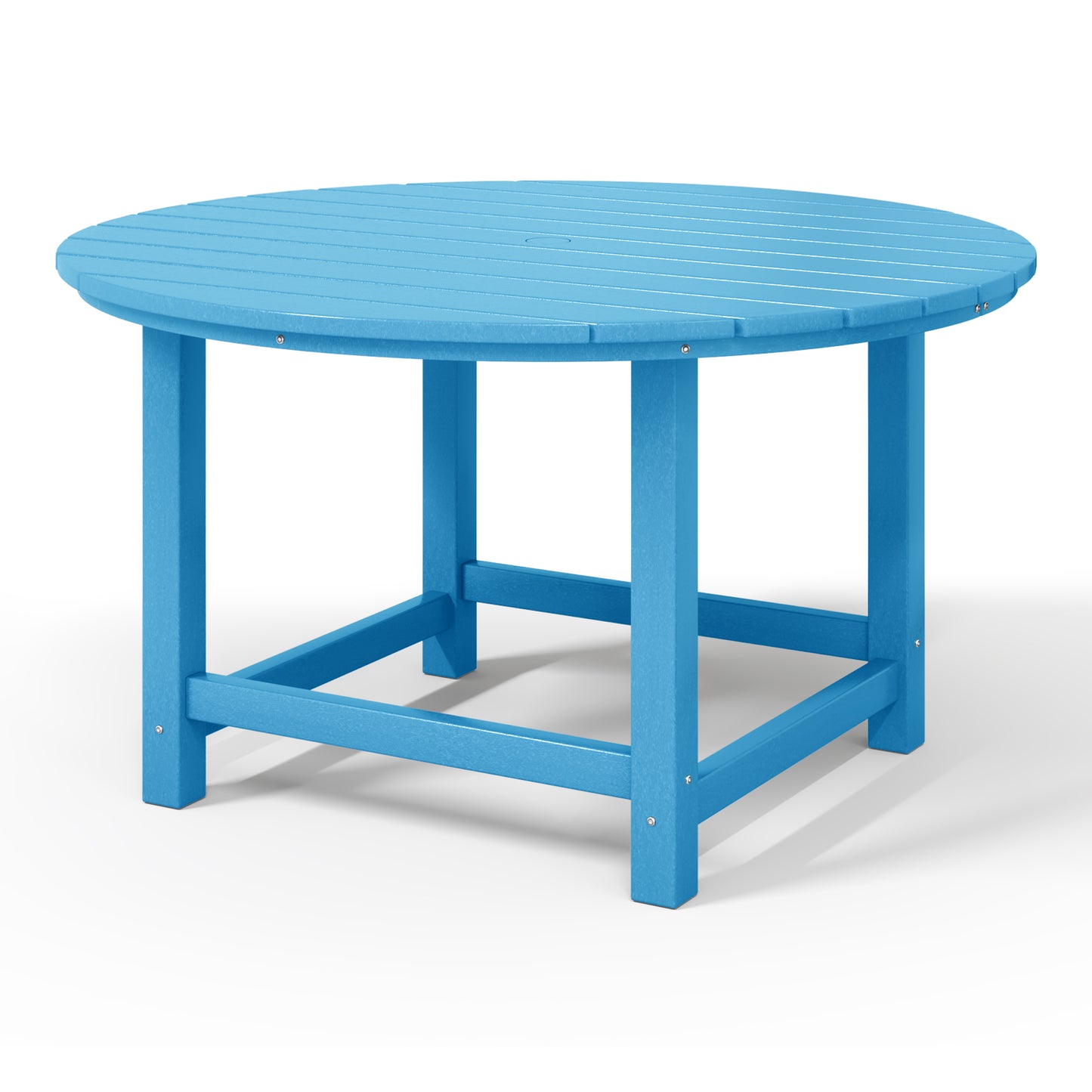 Tiny Terraces Kids' All-Weather Outdoor Round Dining Table (38" Wide) Seahawk Designs Kids Patio Dining Tables