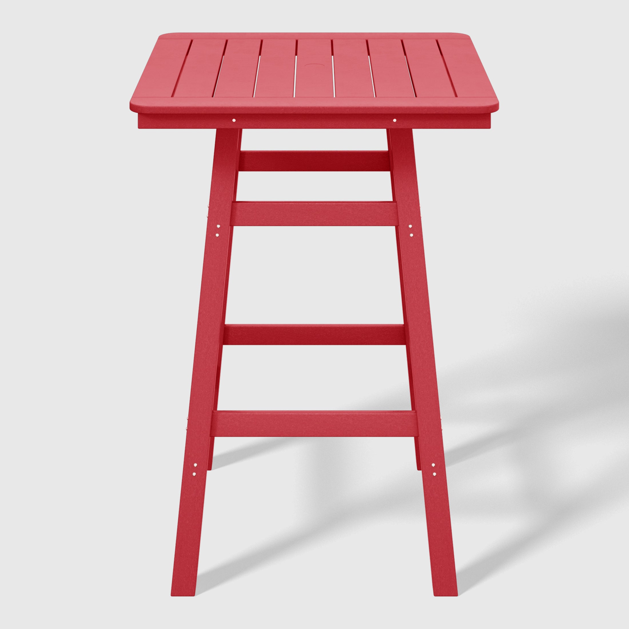 Stockholm All-Weather Outdoor 30" Square Bar Table (42" Height) Seahawk Designs Patio Bar Tables