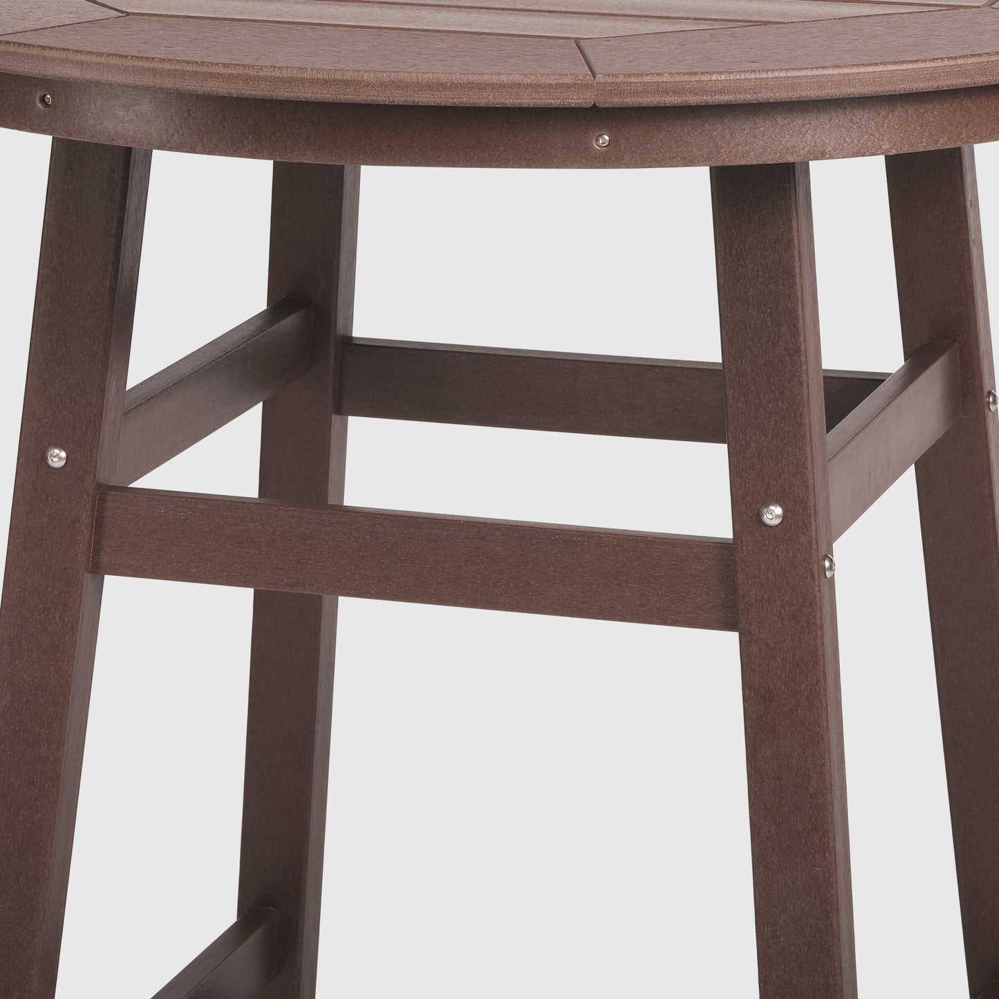 Stockholm All-Weather Outdoor 35" Round Counter Table (37" Height) Seahawk Designs Patio Bar Tables