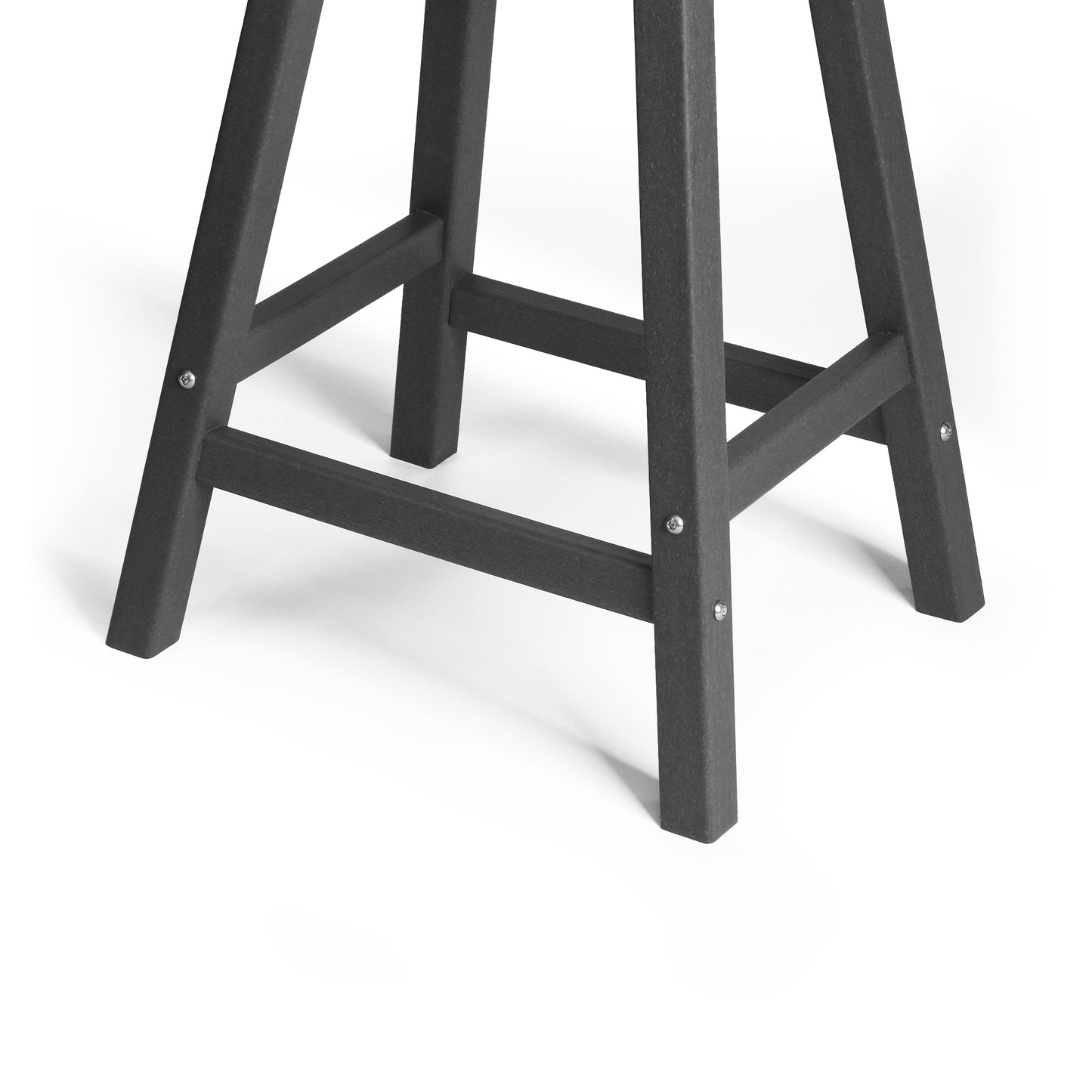 Stockholm All-Weather Outdoor Saddle Counter Stool (24" Height) Seahawk Designs Patio Bar & Counter Stools