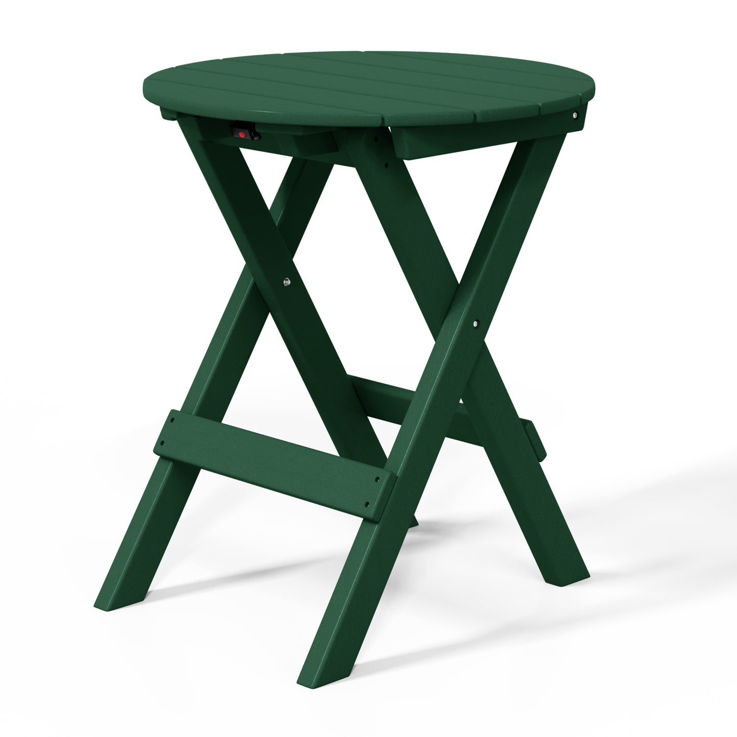 Tuscany All-Weather Outdoor Patio Round Folding Dining Table (24" Top) Seahawk Designs Patio Dining Tables