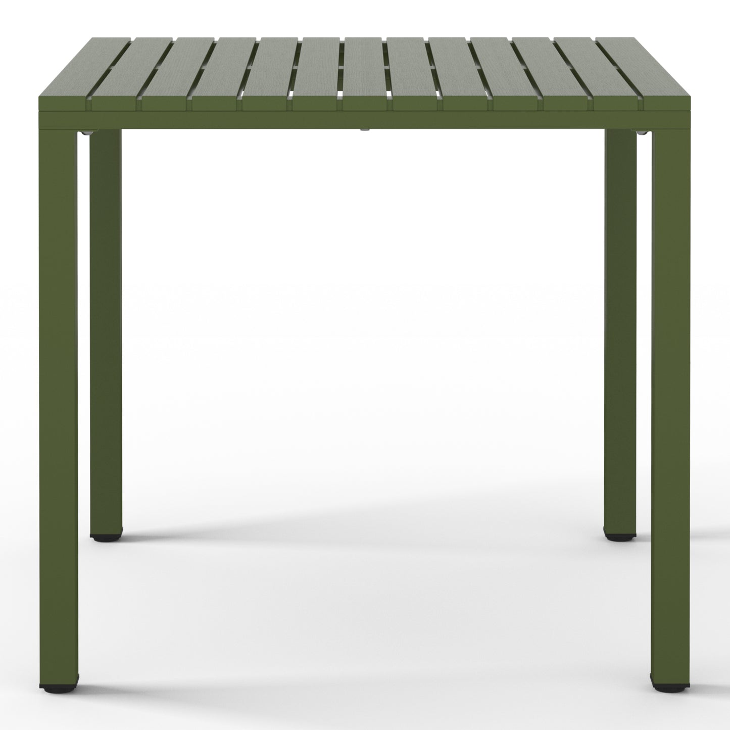 Polyform 31.5" Square Dining Table with Metal Frame Seahawk Designs Patio Dining Tables