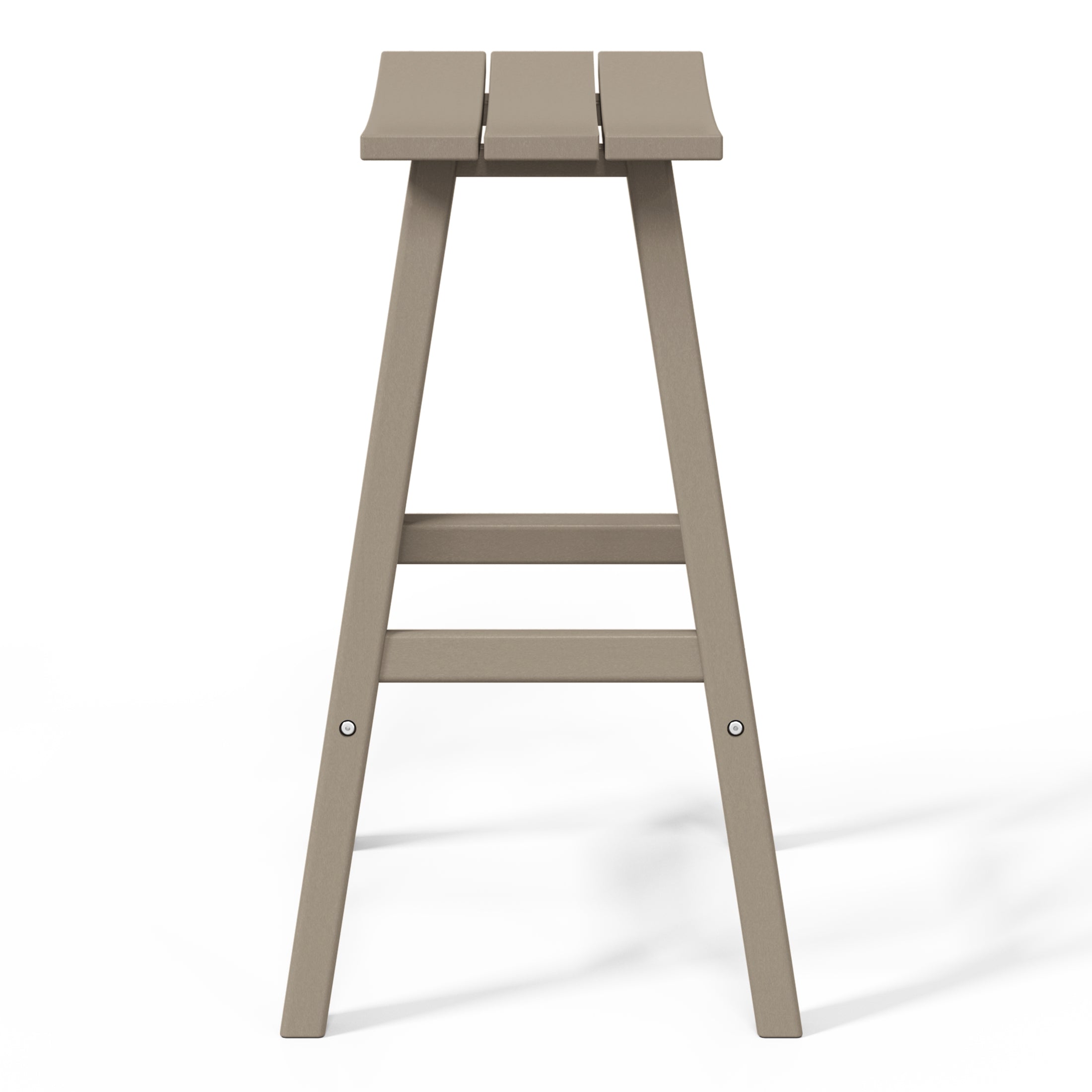 Stockholm All-Weather Outdoor Saddle Bar Stool (29" Height) Seahawk Designs Patio Bar & Counter Stools