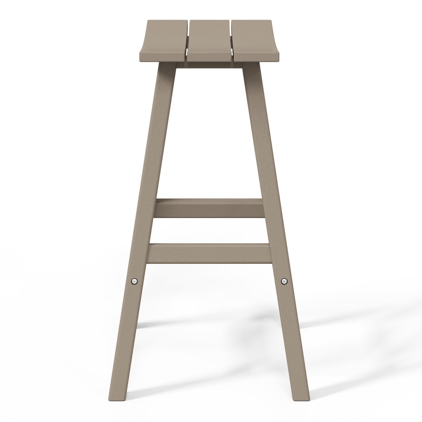 Stockholm All-Weather Outdoor Saddle Bar Stool (29" Height) Seahawk Designs Patio Bar & Counter Stools