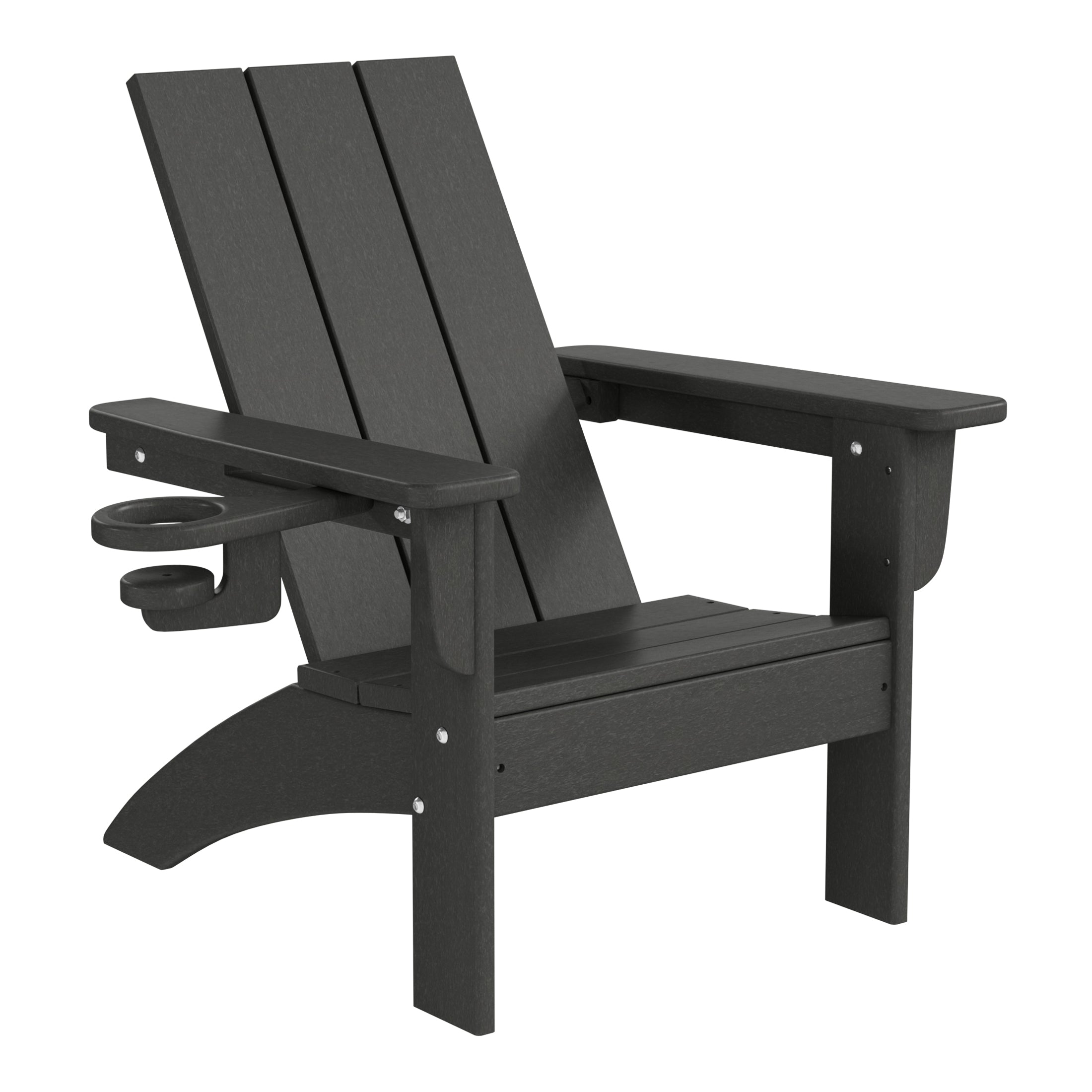 Tiny Terraces Kids Adirondack Chair with Cup Holder (Set of 2) Seahawk Designs Kids Adirondack Chairs