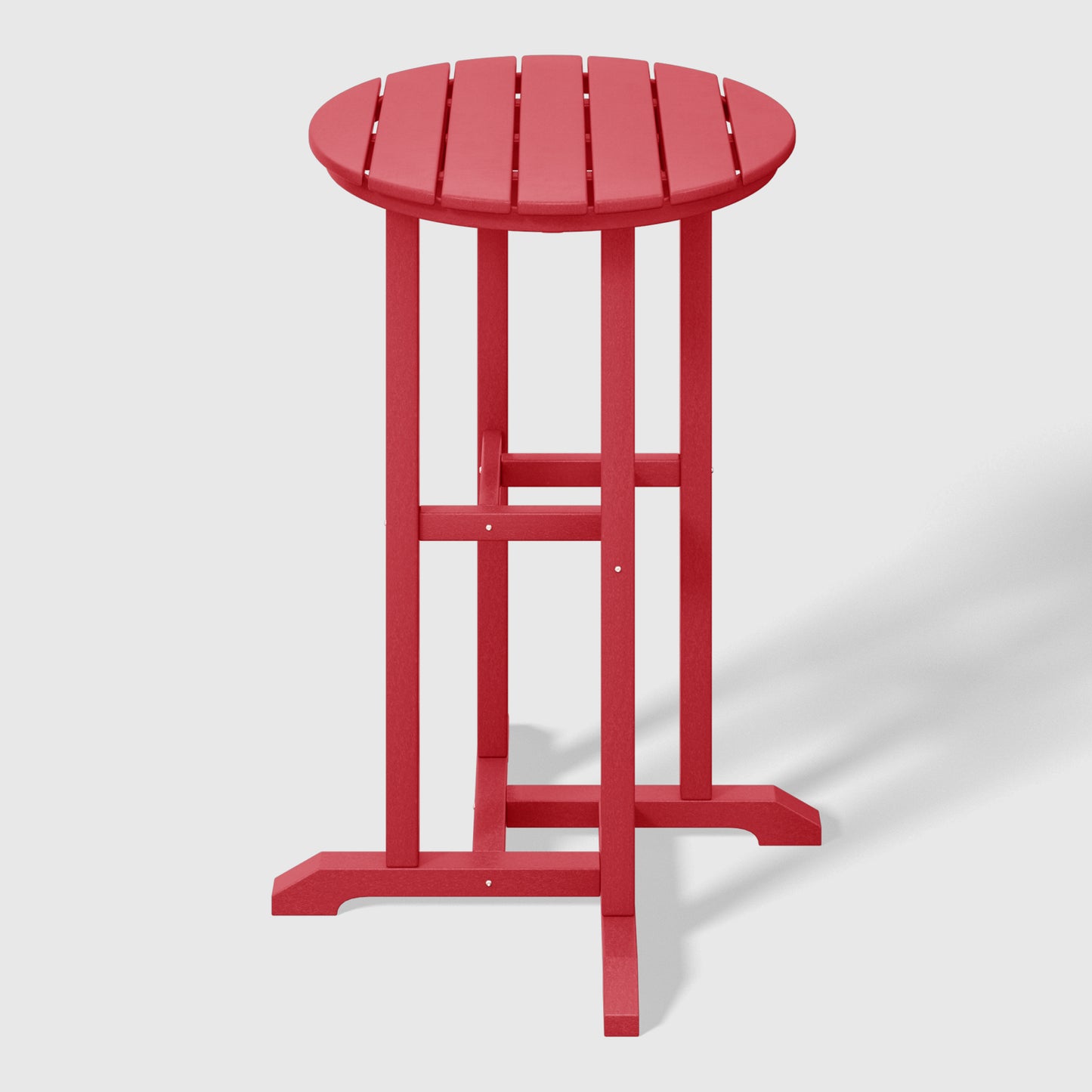 Stockholm All-Weather Outdoor Round Counter Bistro Table (37" Height) Seahawk Designs Patio Bar Tables