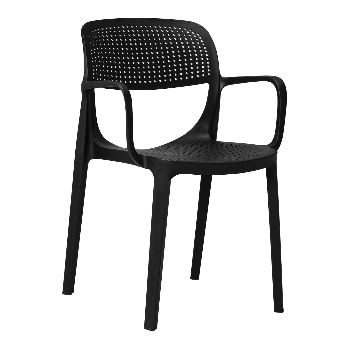 Polyform Stacking Dining Arm Chair (Set of 2) Seahawk Designs Patio Dining Chairs