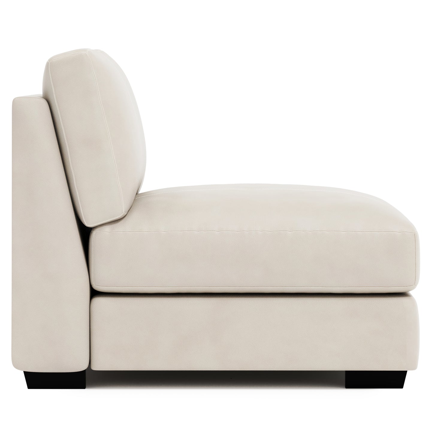 Dawkins Leather Armless Chair