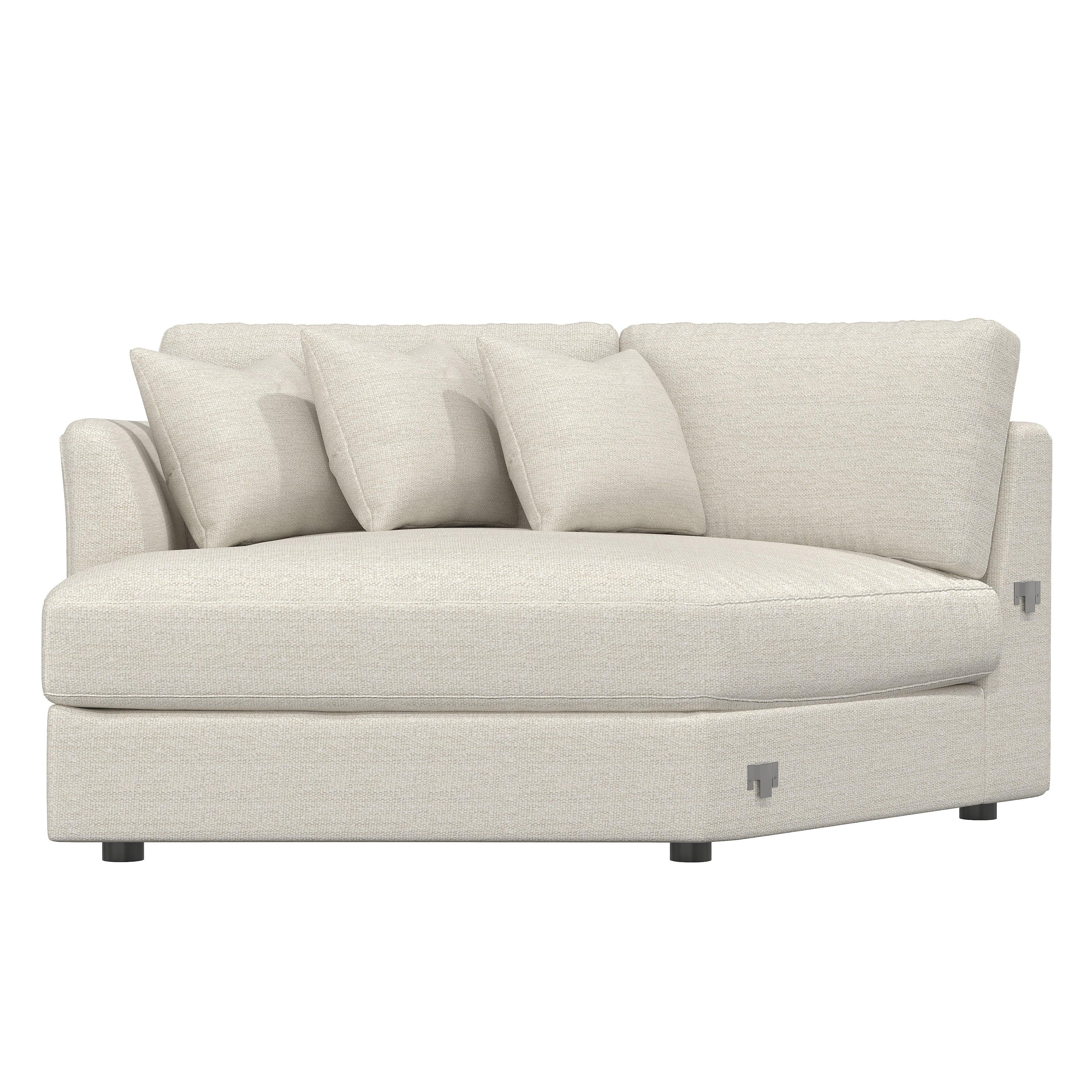 Sydney Fabric Left Arm Chaise Bernhardt Living