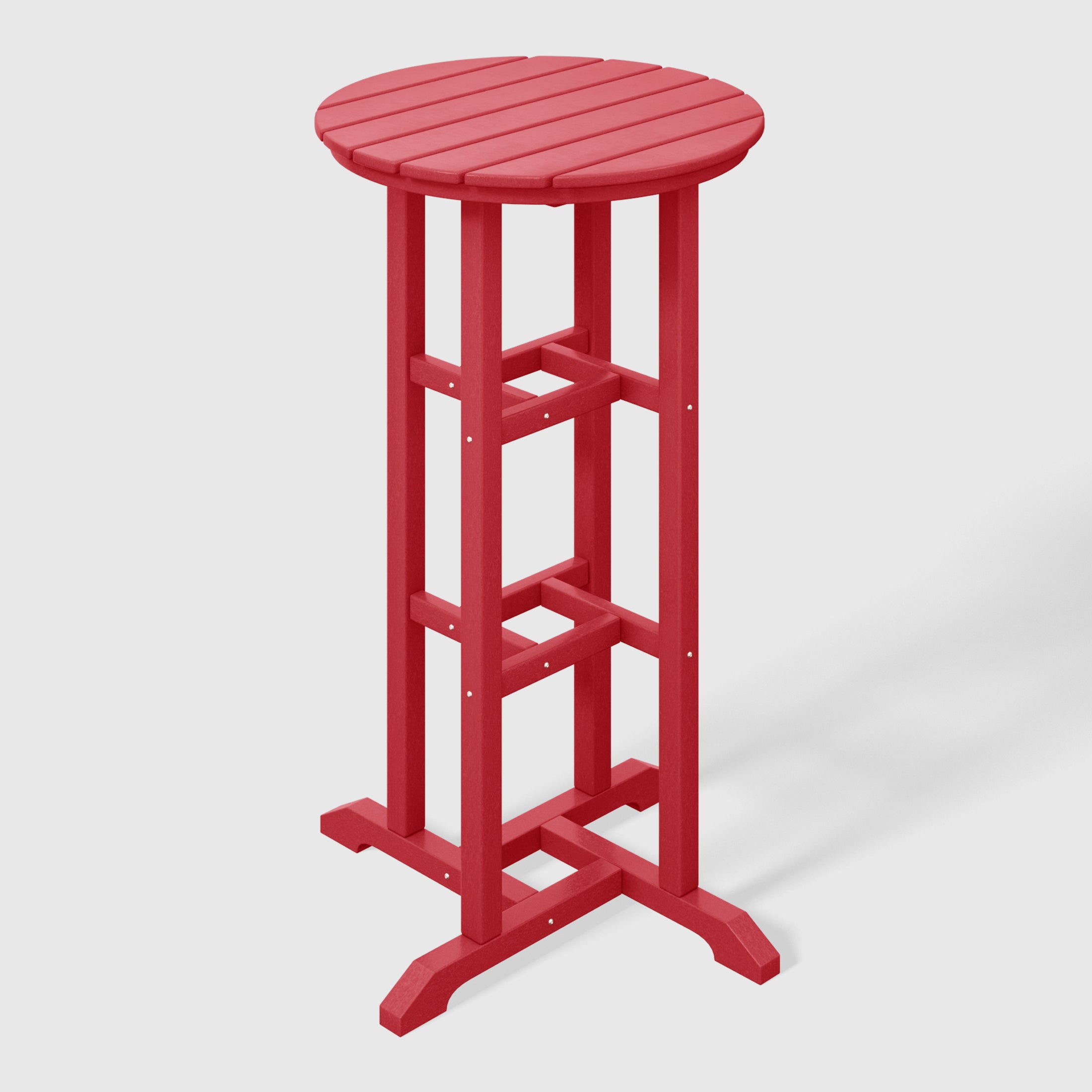 Stockholm All-Weather Outdoor Round Bar Bistro Table (42" Height) Seahawk Designs Patio Bar Tables