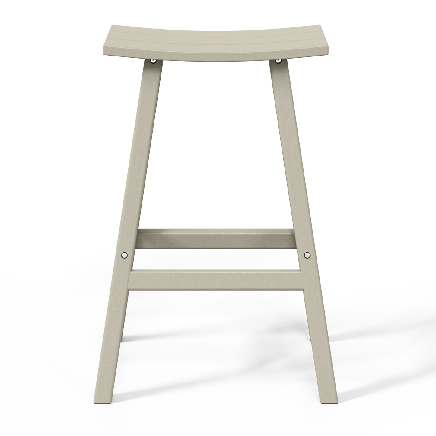 Stockholm All-Weather Outdoor Saddle Bar Stool (29" Height) Seahawk Designs Patio Bar & Counter Stools