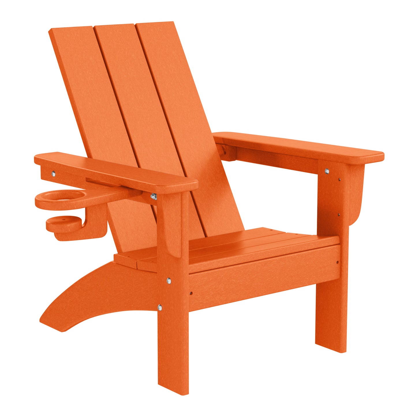 Tiny Terraces Kids Adirondack Chair with Cup Holder (Set of 2) Seahawk Designs Kids Adirondack Chairs