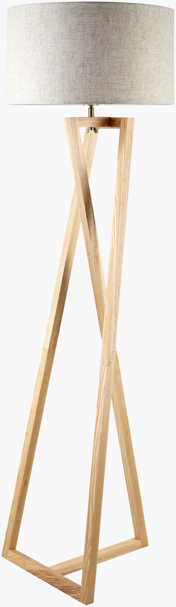 Verdantia Accent Floor Lamp — Brown