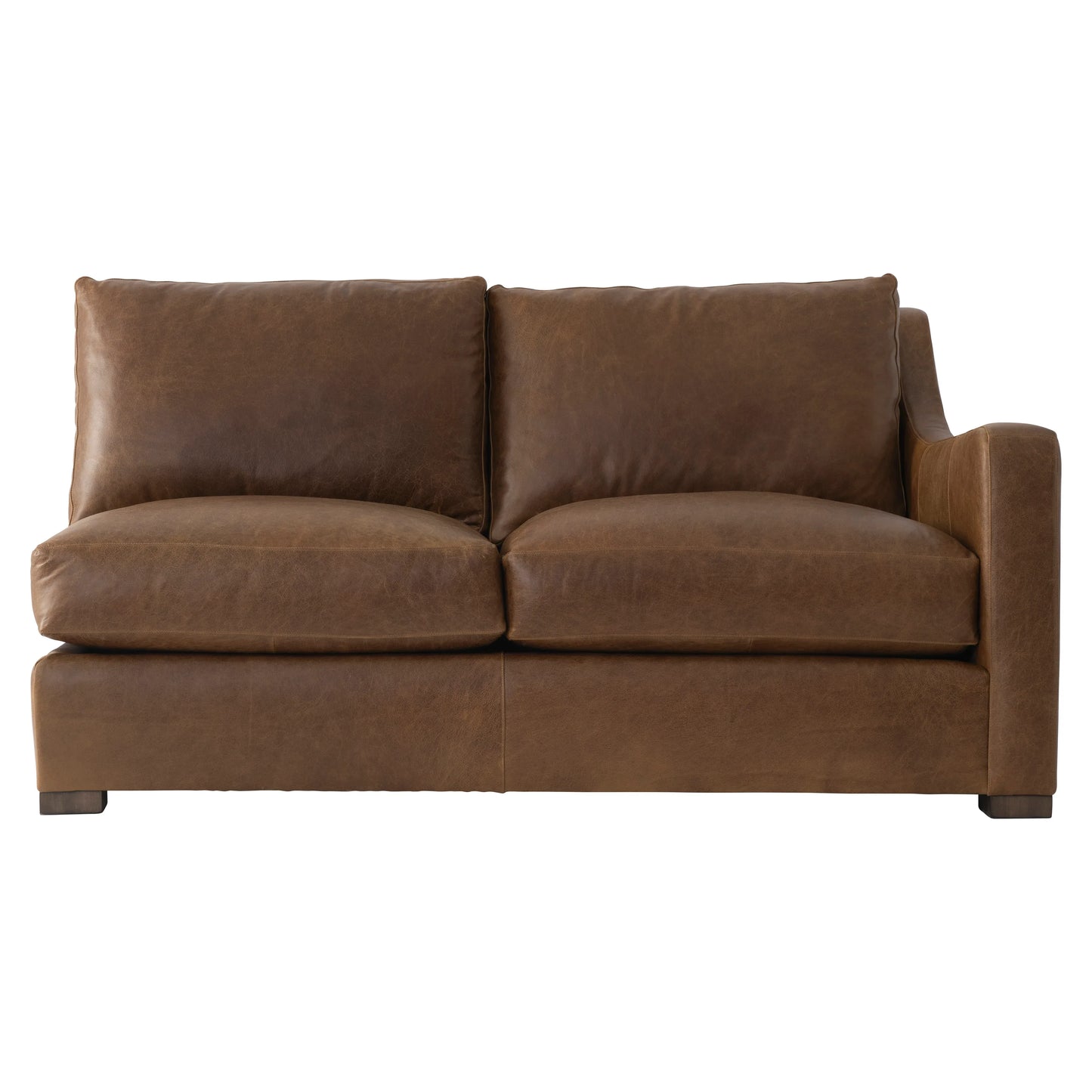 Ventura Leather Right Arm Loveseat Bernhardt Living