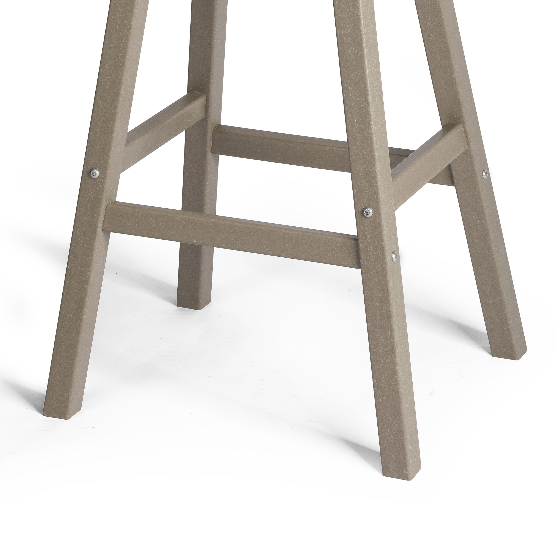 Stockholm All-Weather Outdoor Saddle Bar Stool (29" Height) Seahawk Designs Patio Bar & Counter Stools