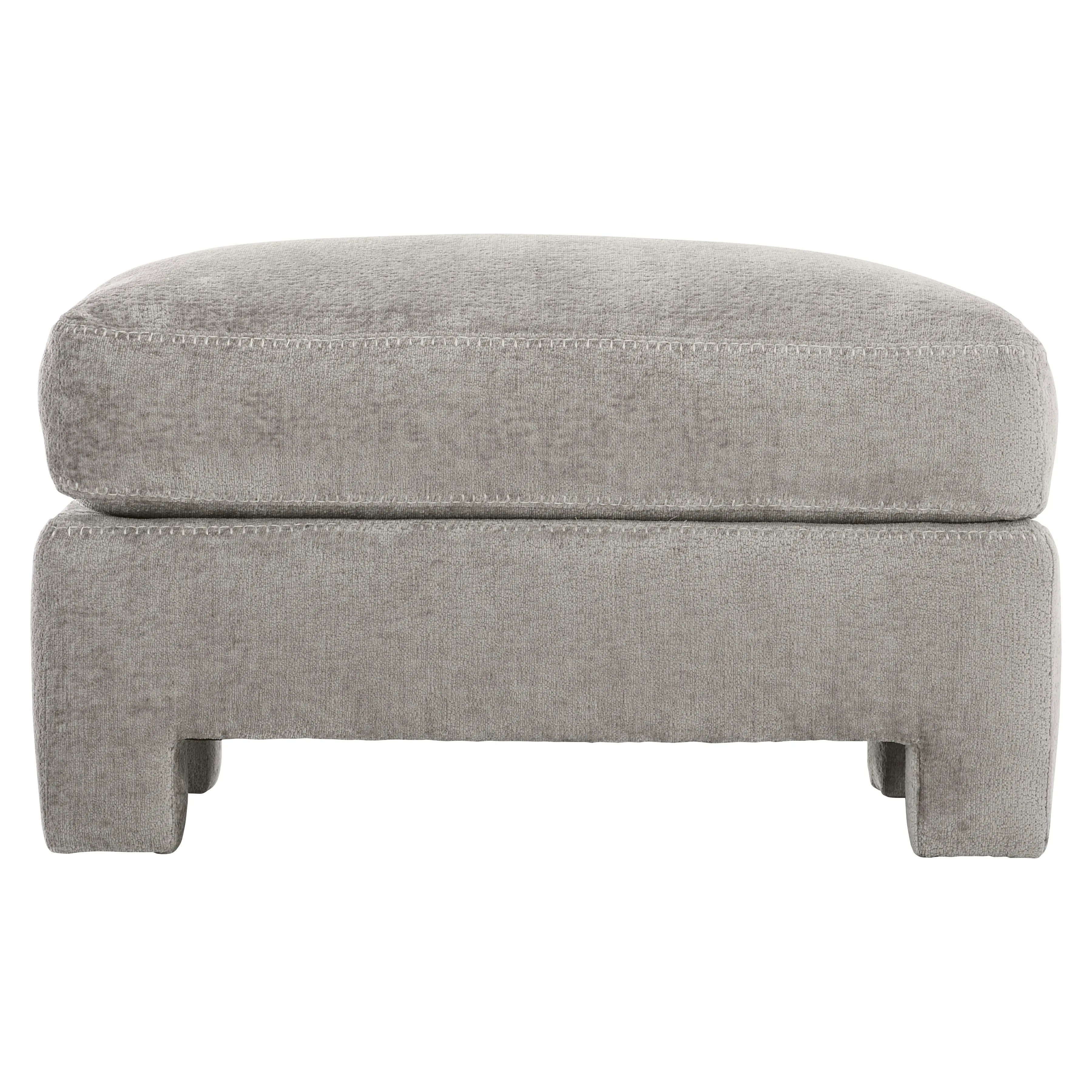 Mily Fabric Bumper Ottoman Bernhardt Living
