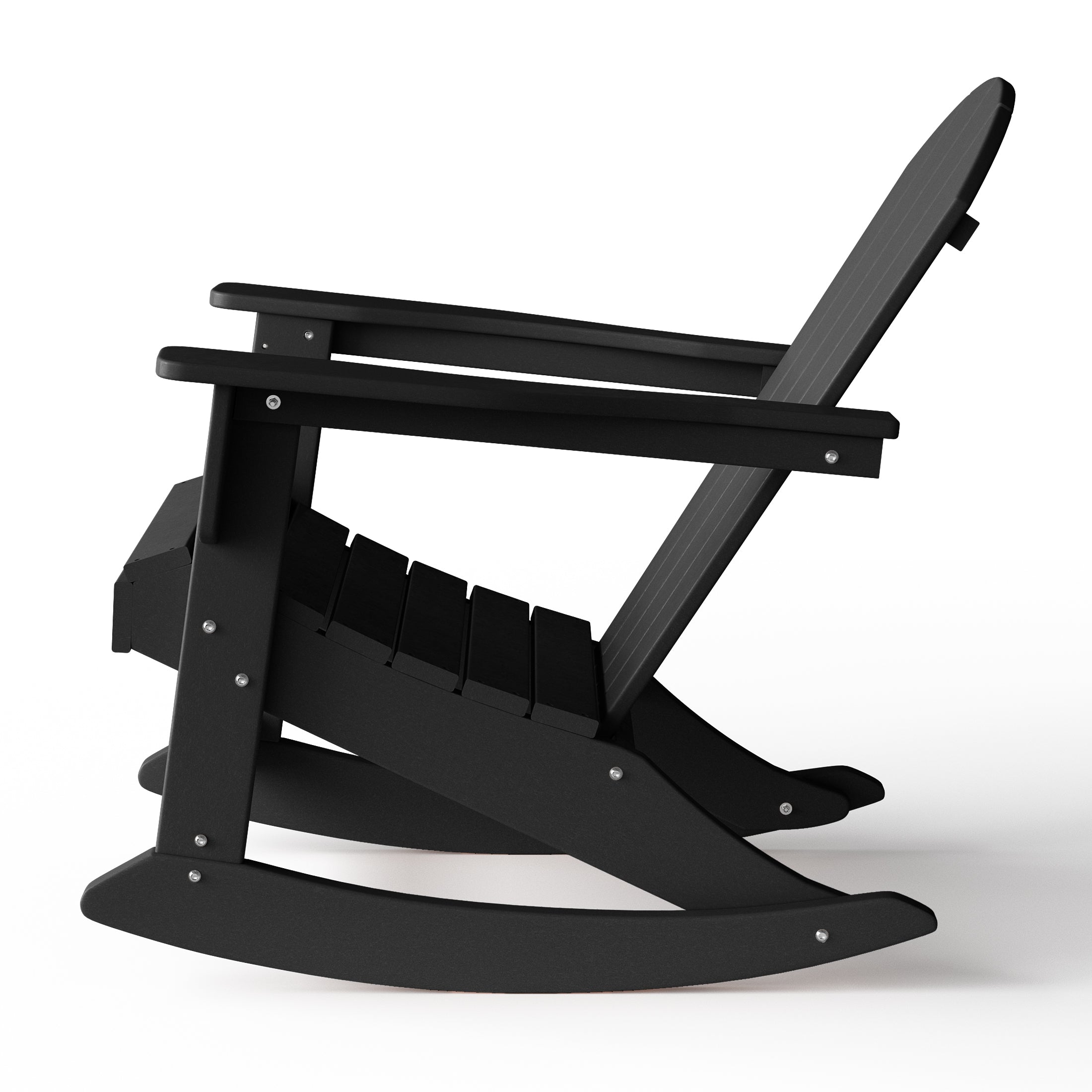 Chatham All-Weather Outdoor Classic Adirondack Rocking Chair Seahawk Designs Patio Rocking Chairs