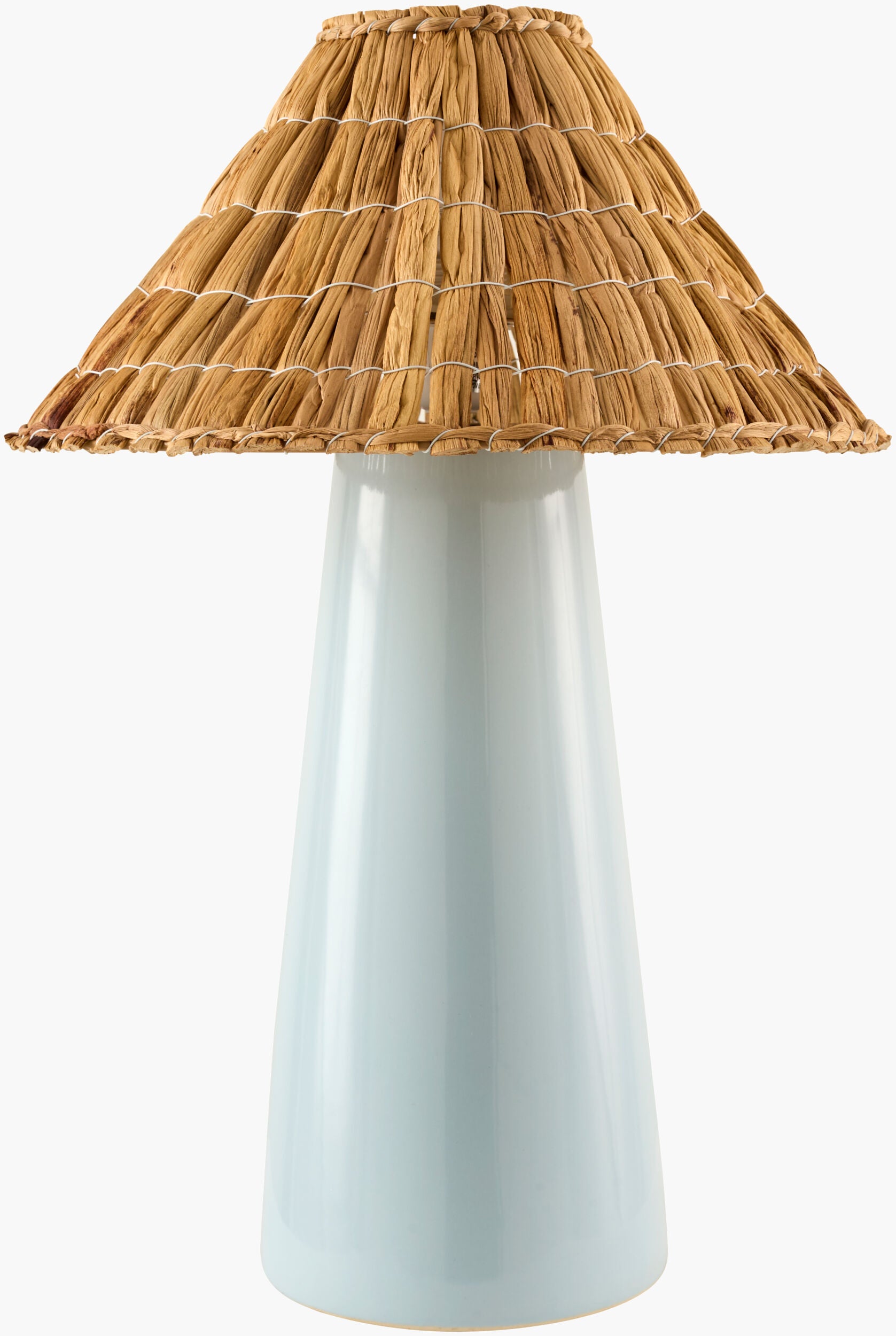 Vikundu Accent Table Lamp — Blue