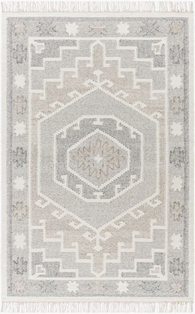 Valerie Handmade Rug — Cream/Denim
