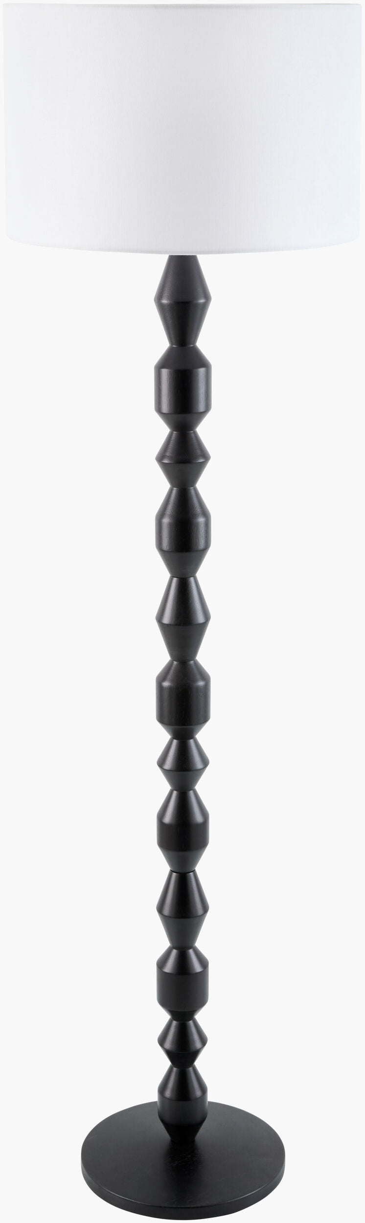 Velorian Accent Floor Lamp — Black
