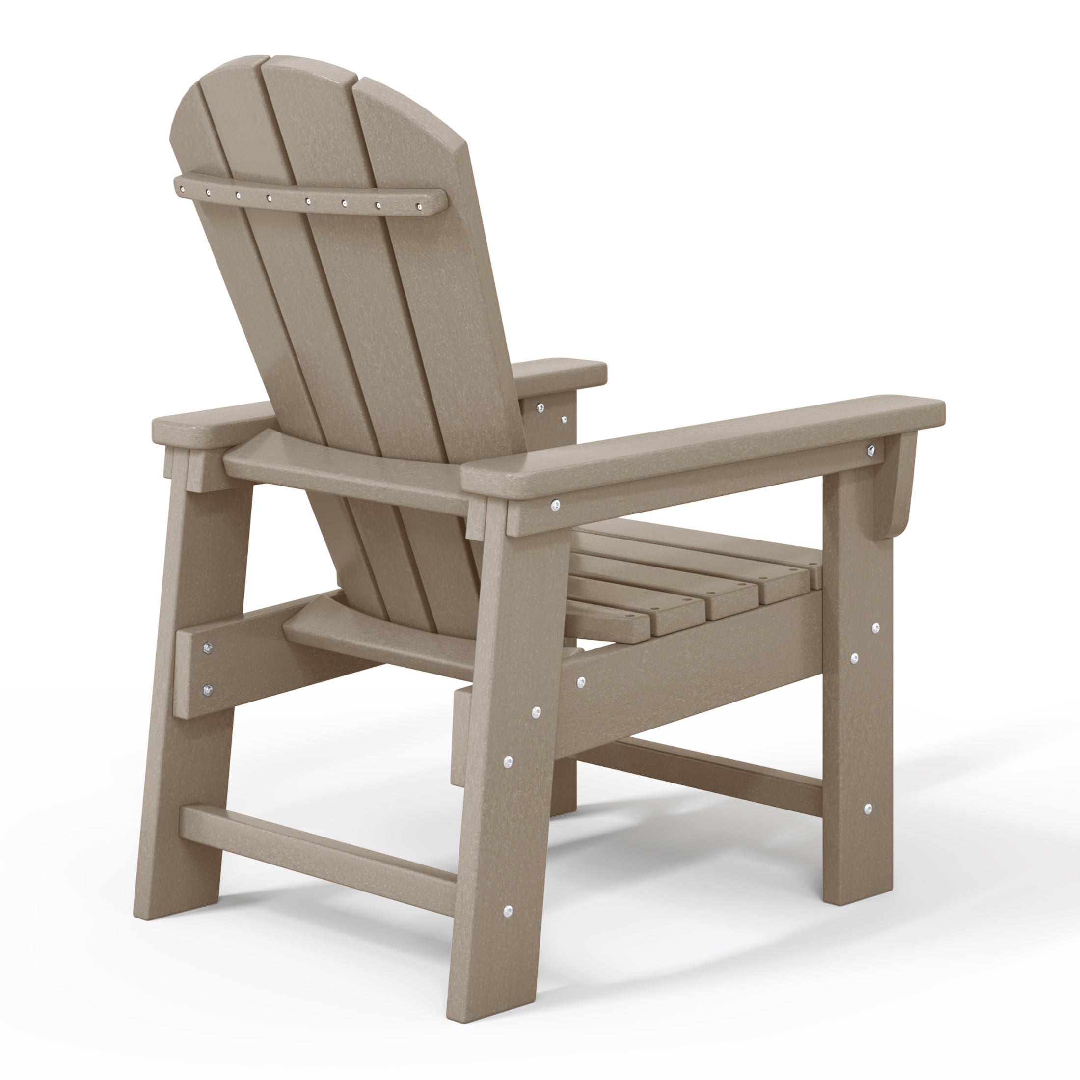 Tiny Terraces Kids' All-Weather Outdoor Poly Adirondack Chair Seahawk Designs Kids Adirondack Chairs