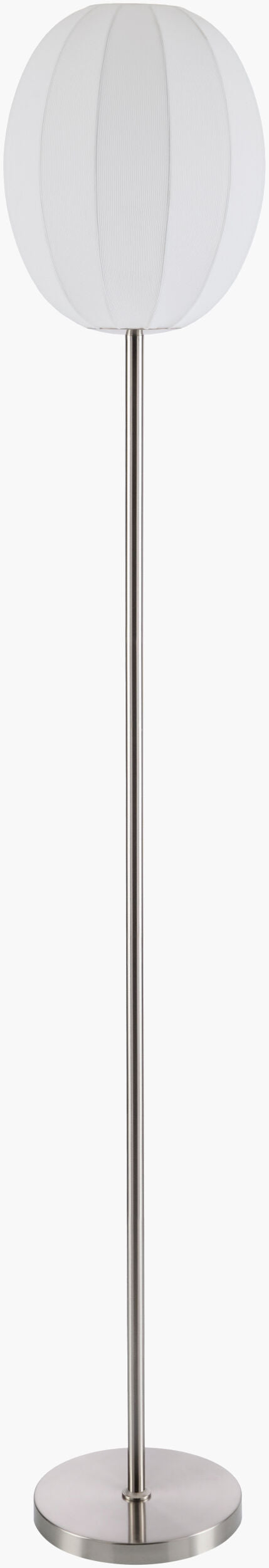 Vamo Accent Floor Lamp — Metallic - Nickel