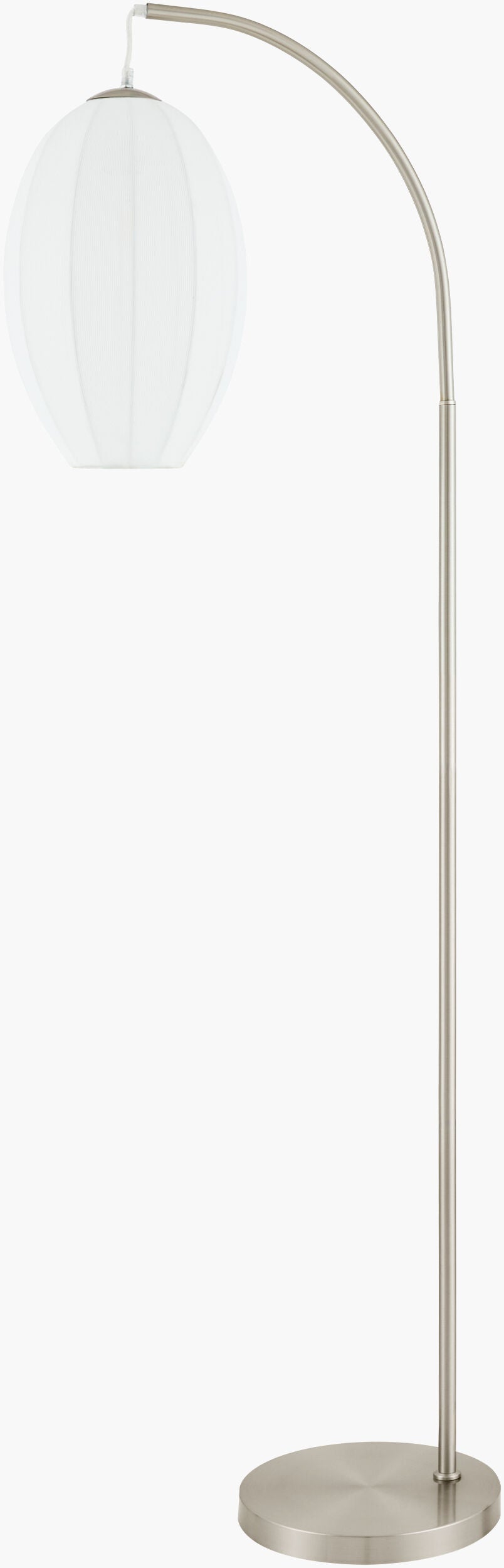 Vamo Accent Floor Lamp — Metallic - Nickel