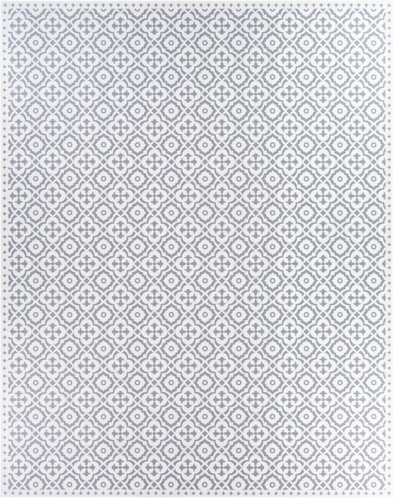 Vinilo Machine Woven Rug — Cream/Medium Gray