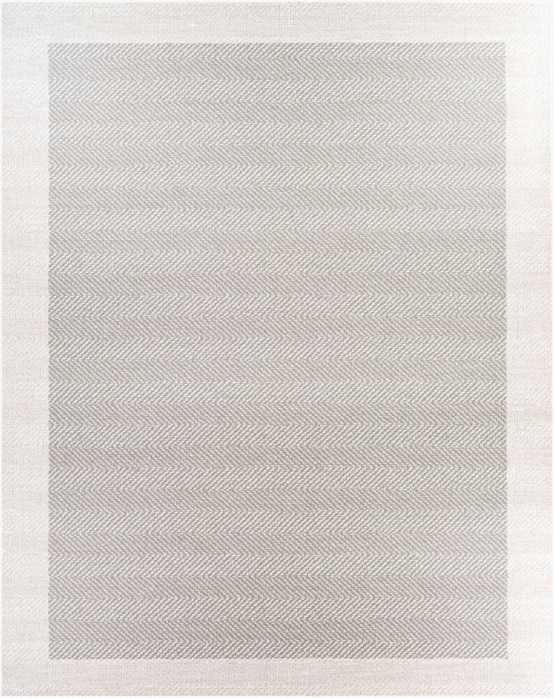 Vinilo Machine Woven Rug — Cream/Medium Gray